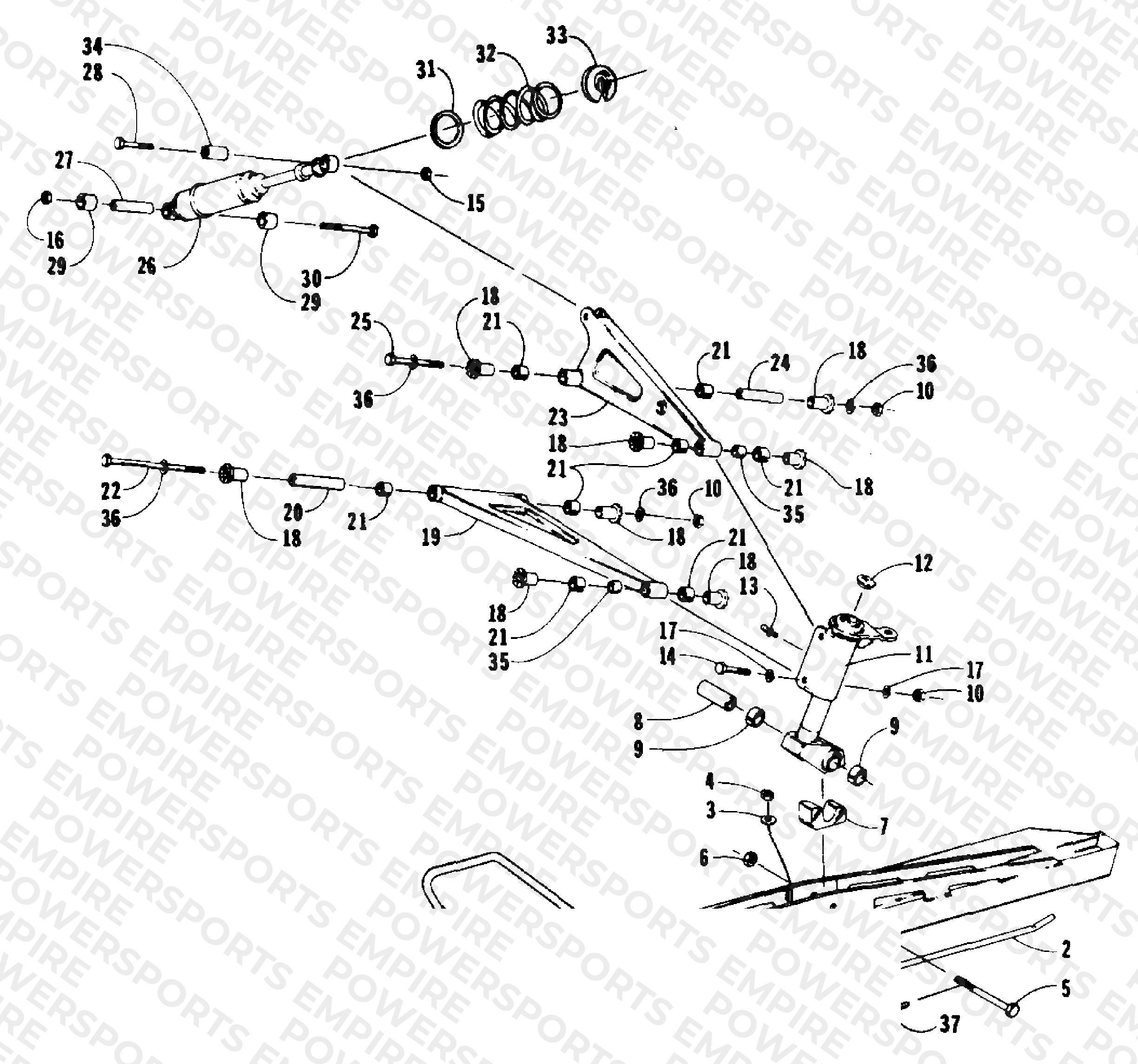 SKI AND FRONT SUSPENSION