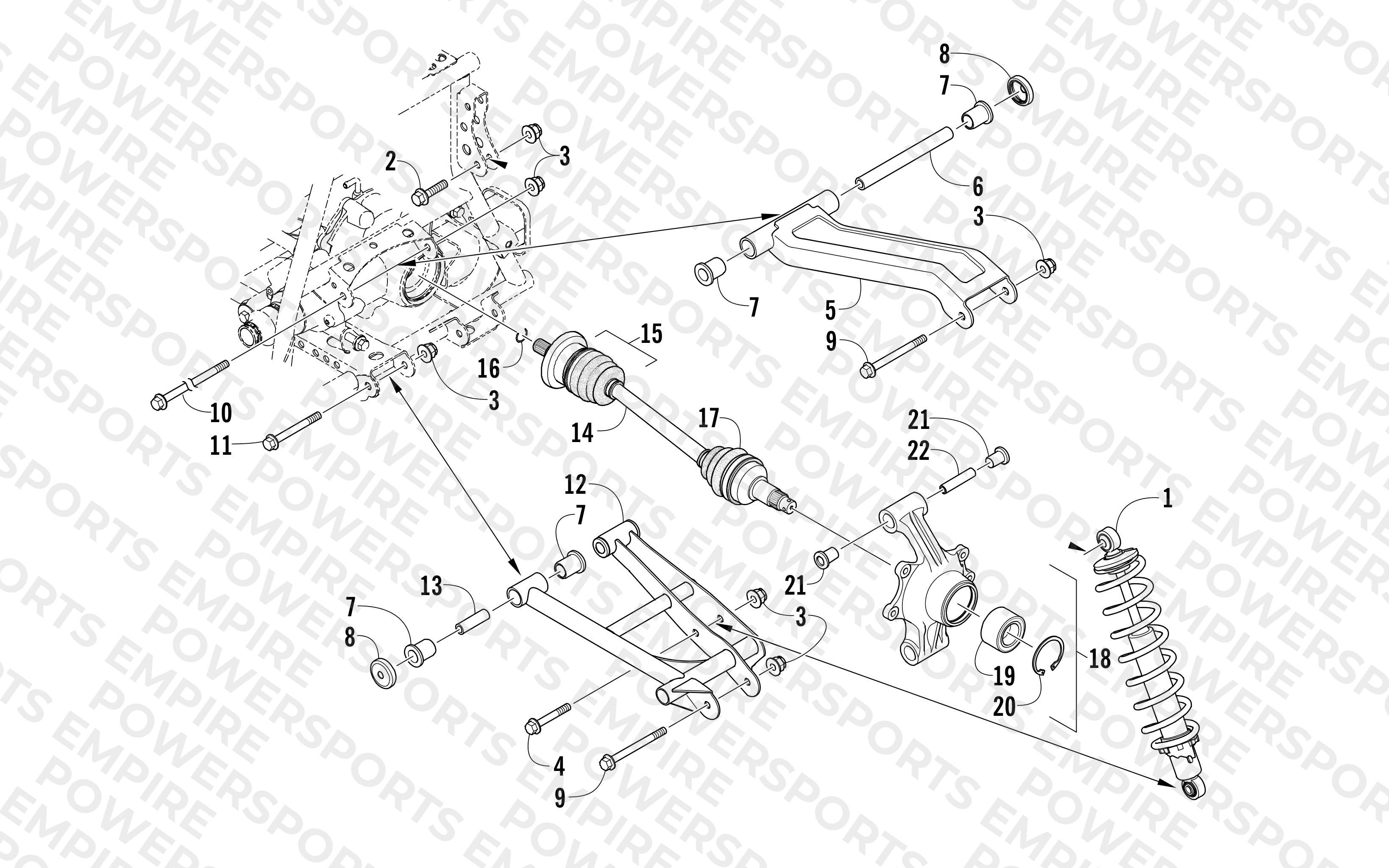 REAR SUSPENSION ASSEMBLY