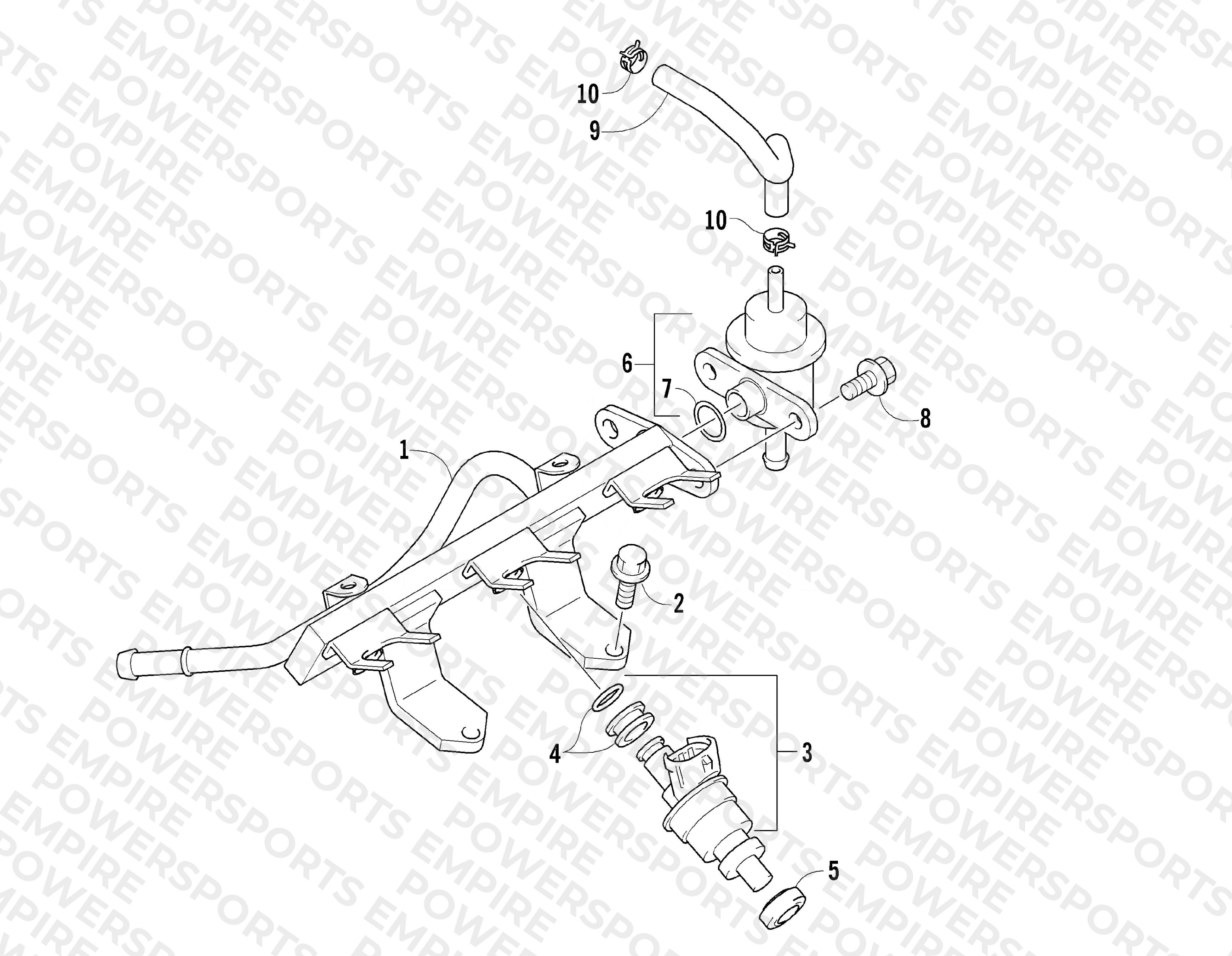 DELIVERY PIPE ASSEMBLY