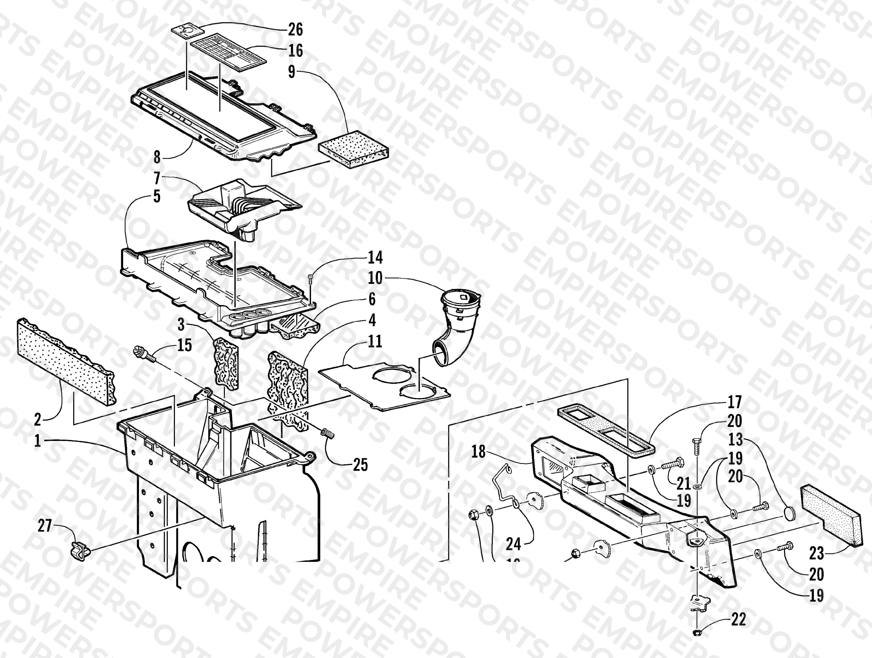 AIR SILENCER ASSEMBLY