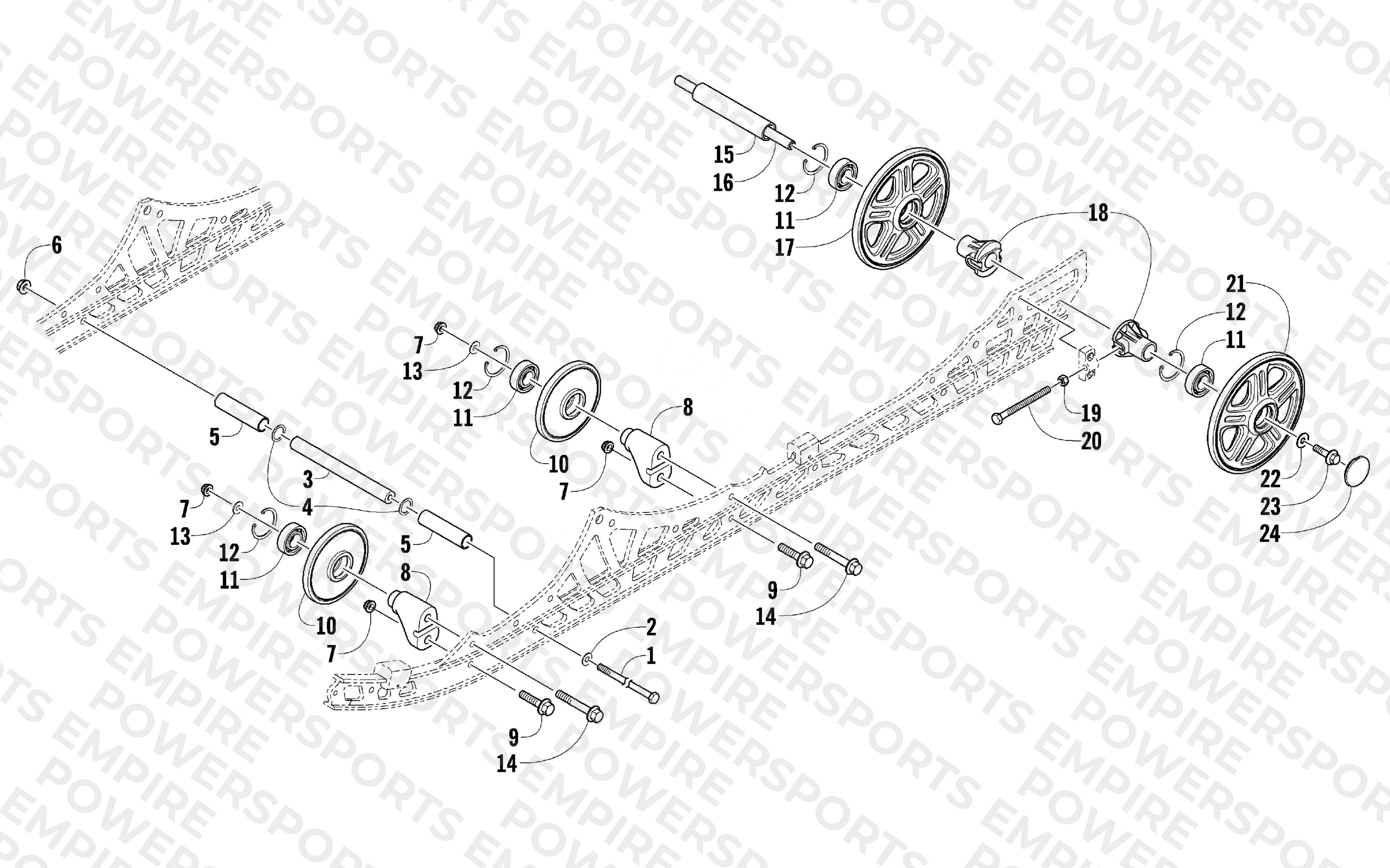 IDLER WHEEL ASSEMBLY