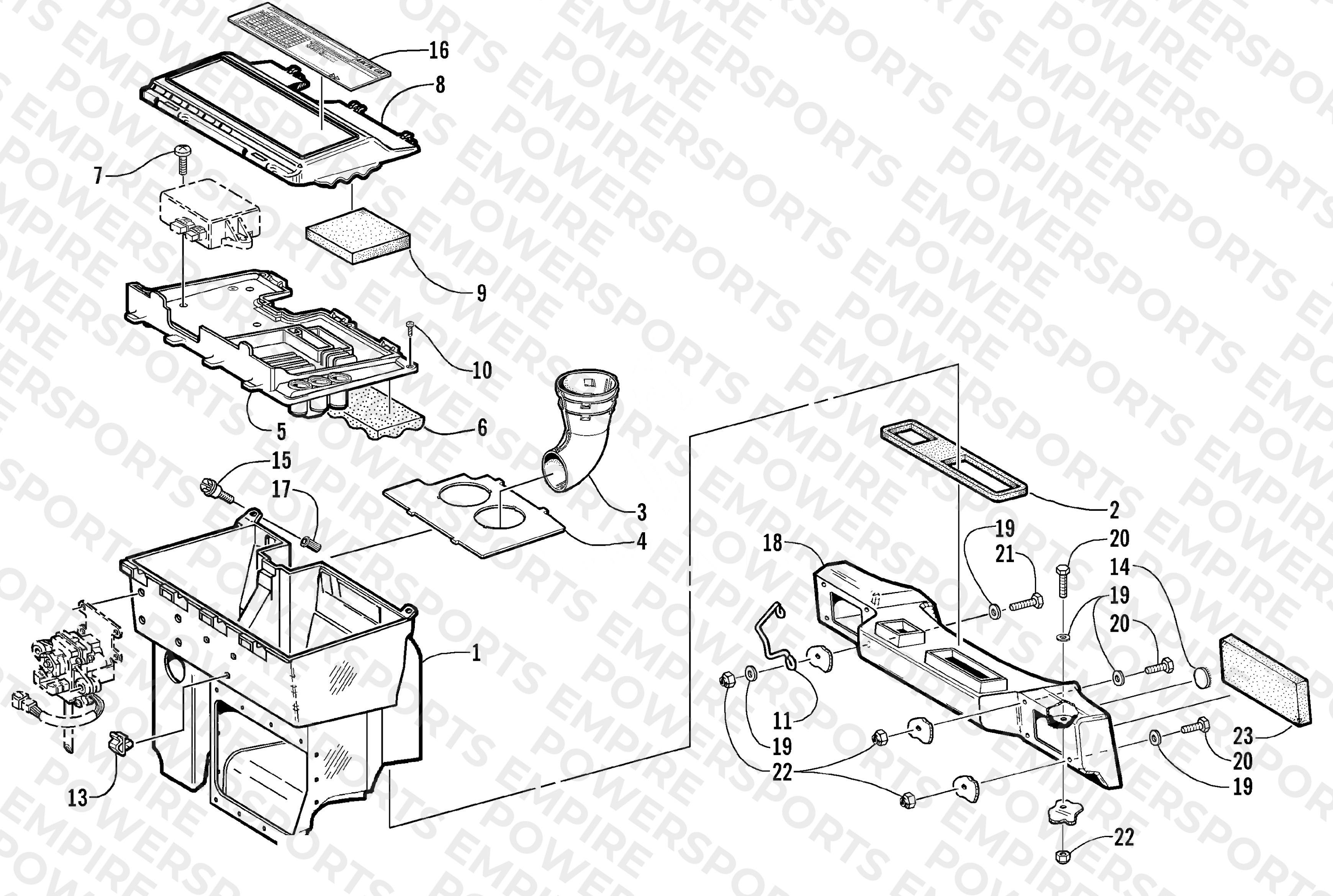 AIR SILENCER ASSEMBLY
