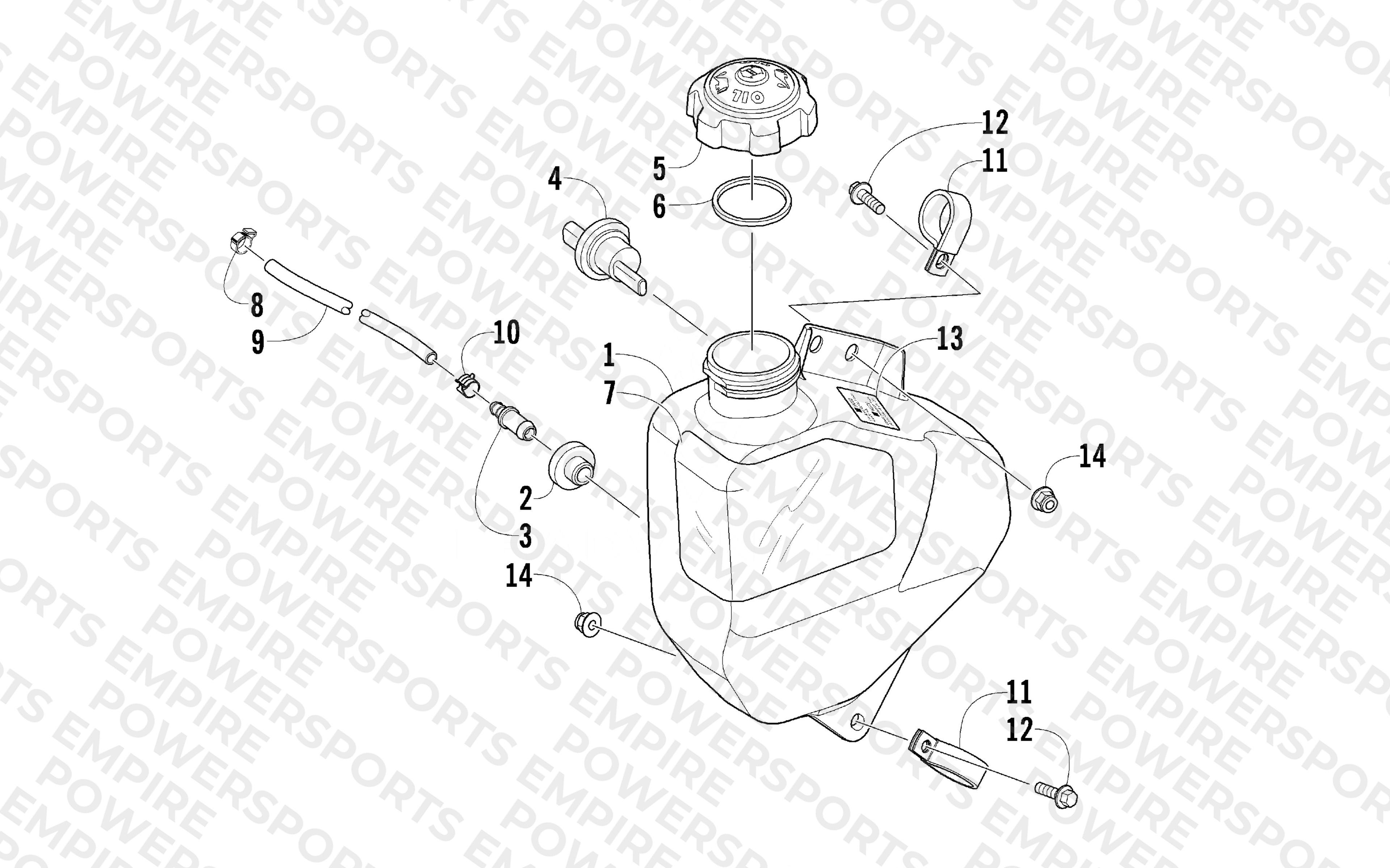 OIL TANK ASSEMBLY