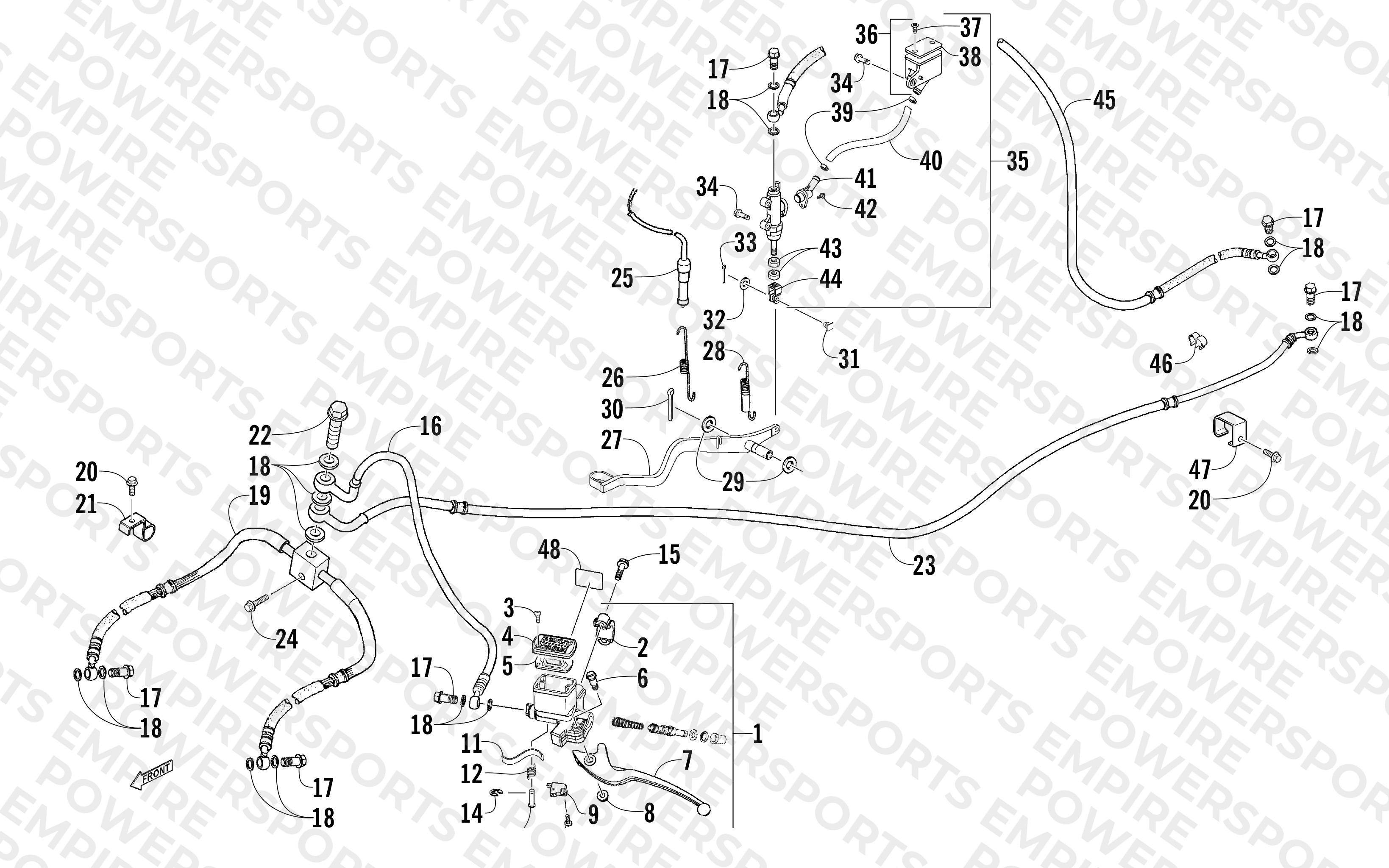 HYDRAULIC BRAKE ASSEMBLY