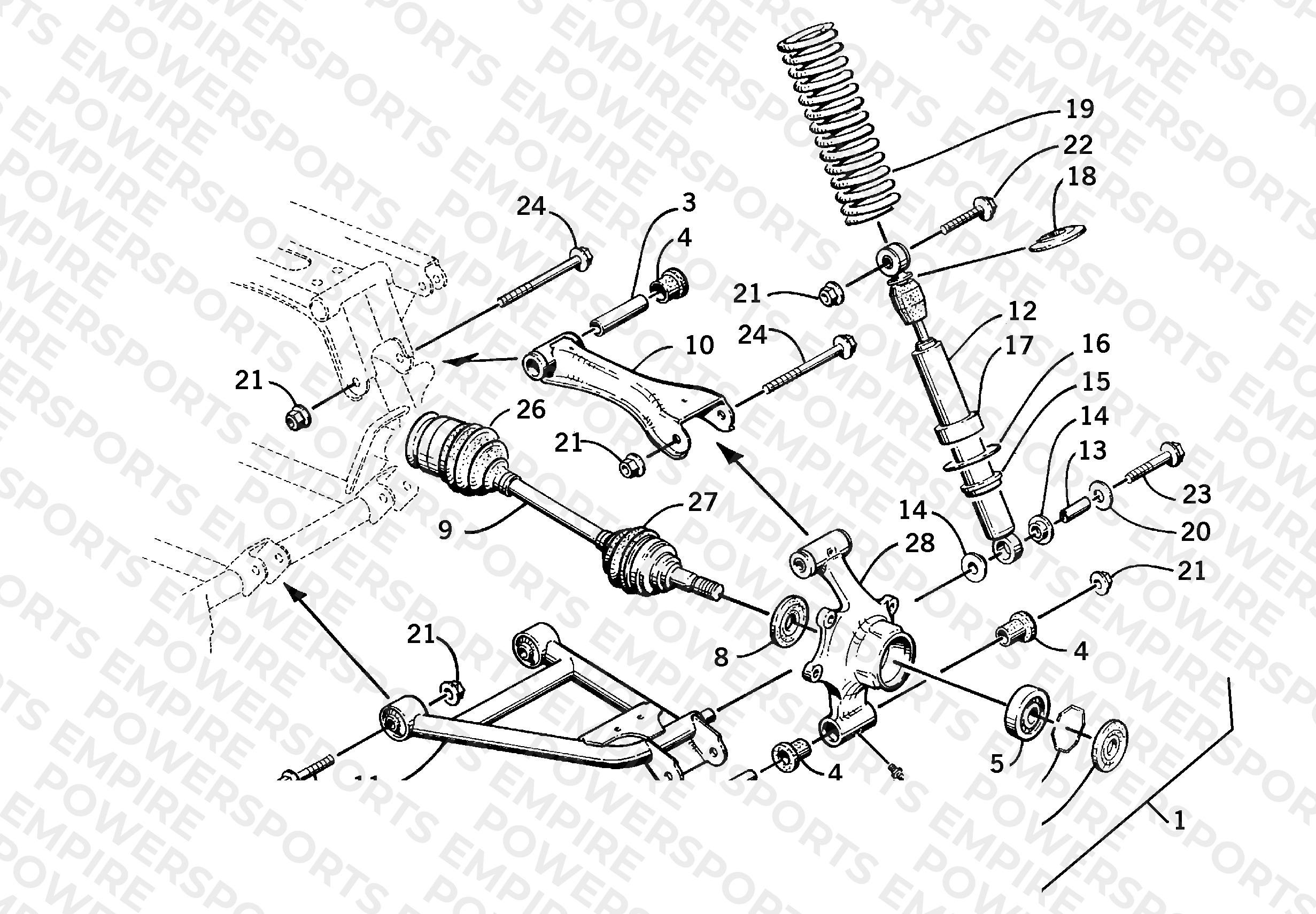 REAR SUSPENSION ASSEMBLY