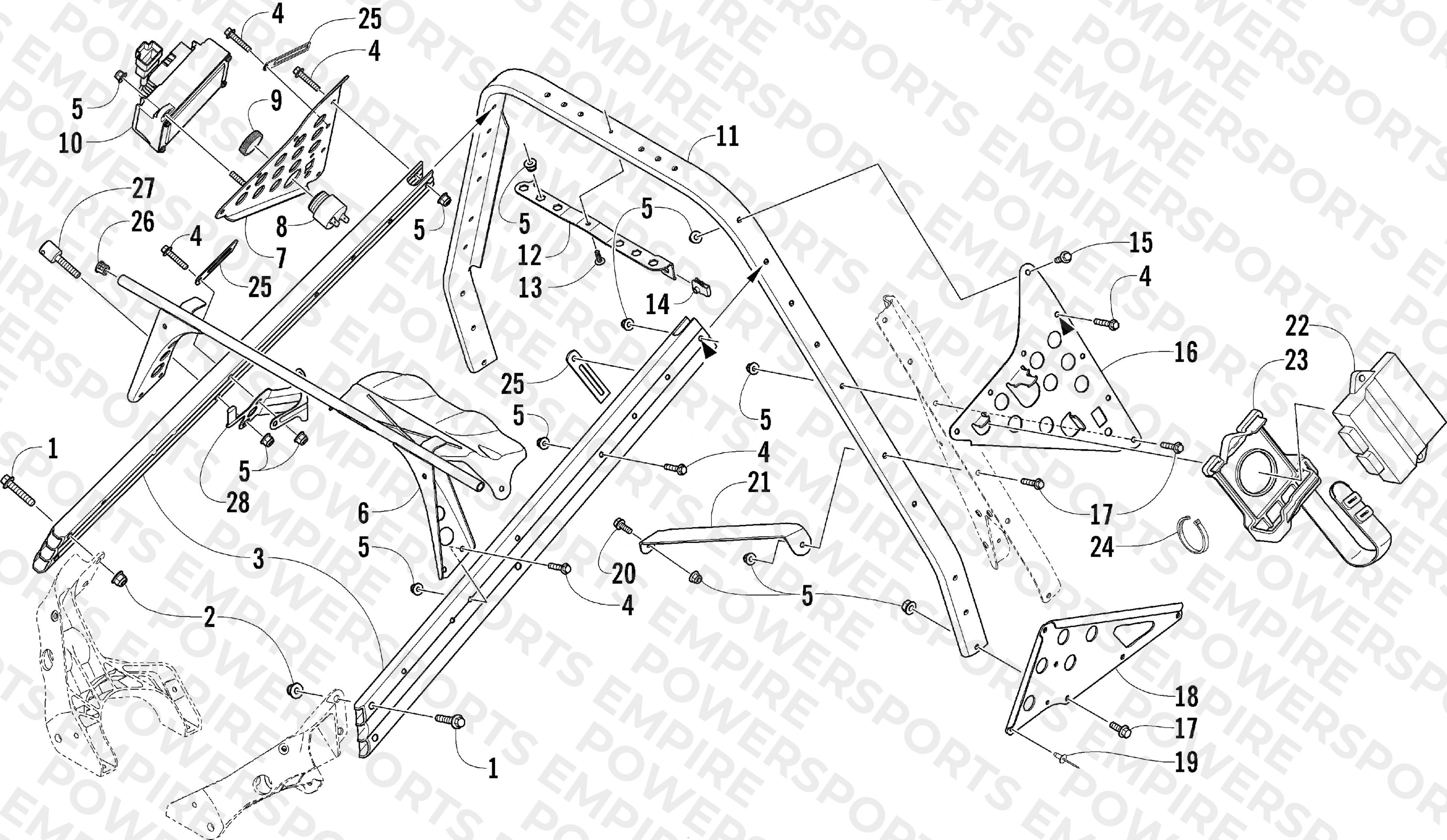 STEERING SUPPORT ASSEMBLY