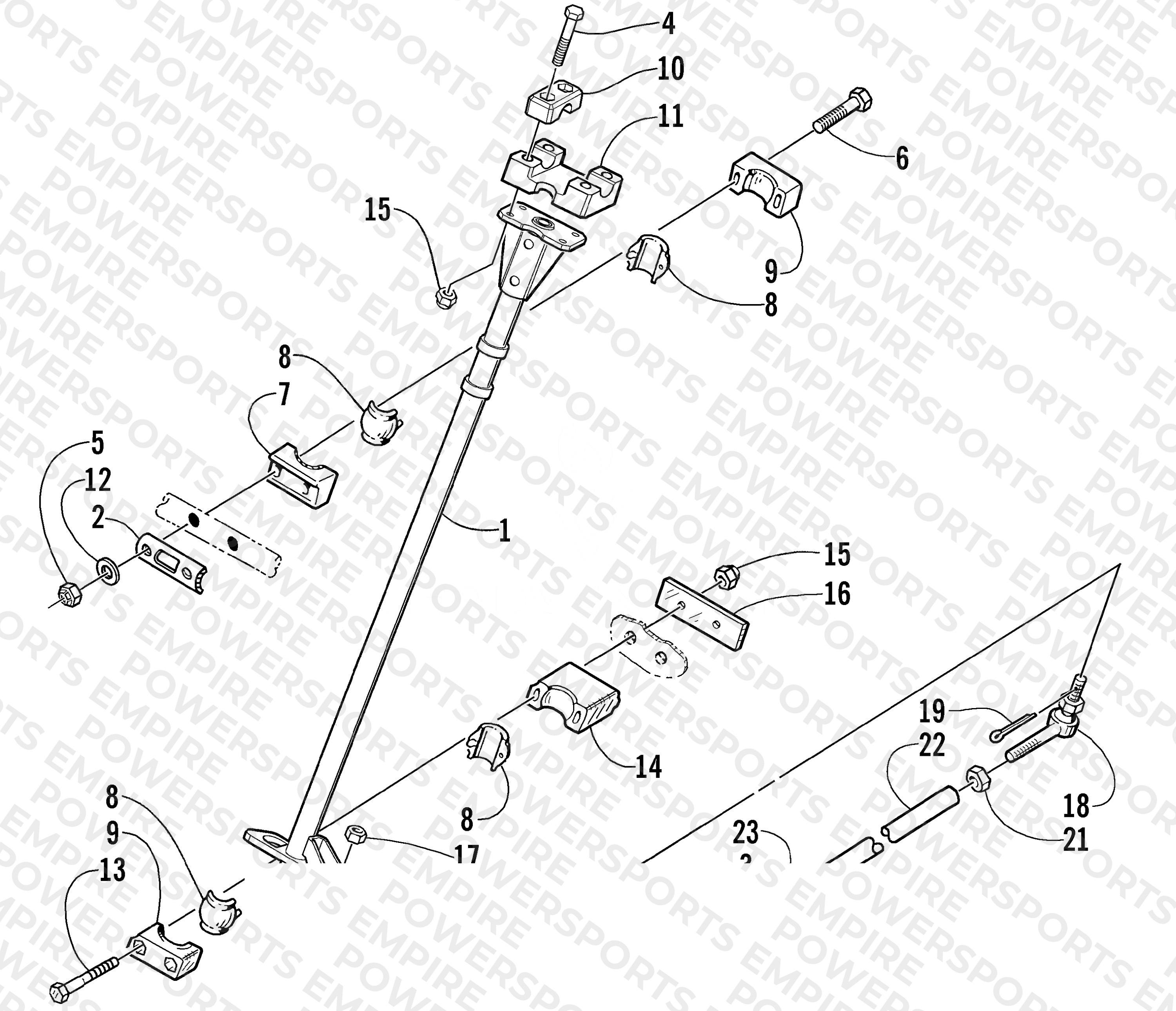 STEERING POST ASSEMBLY