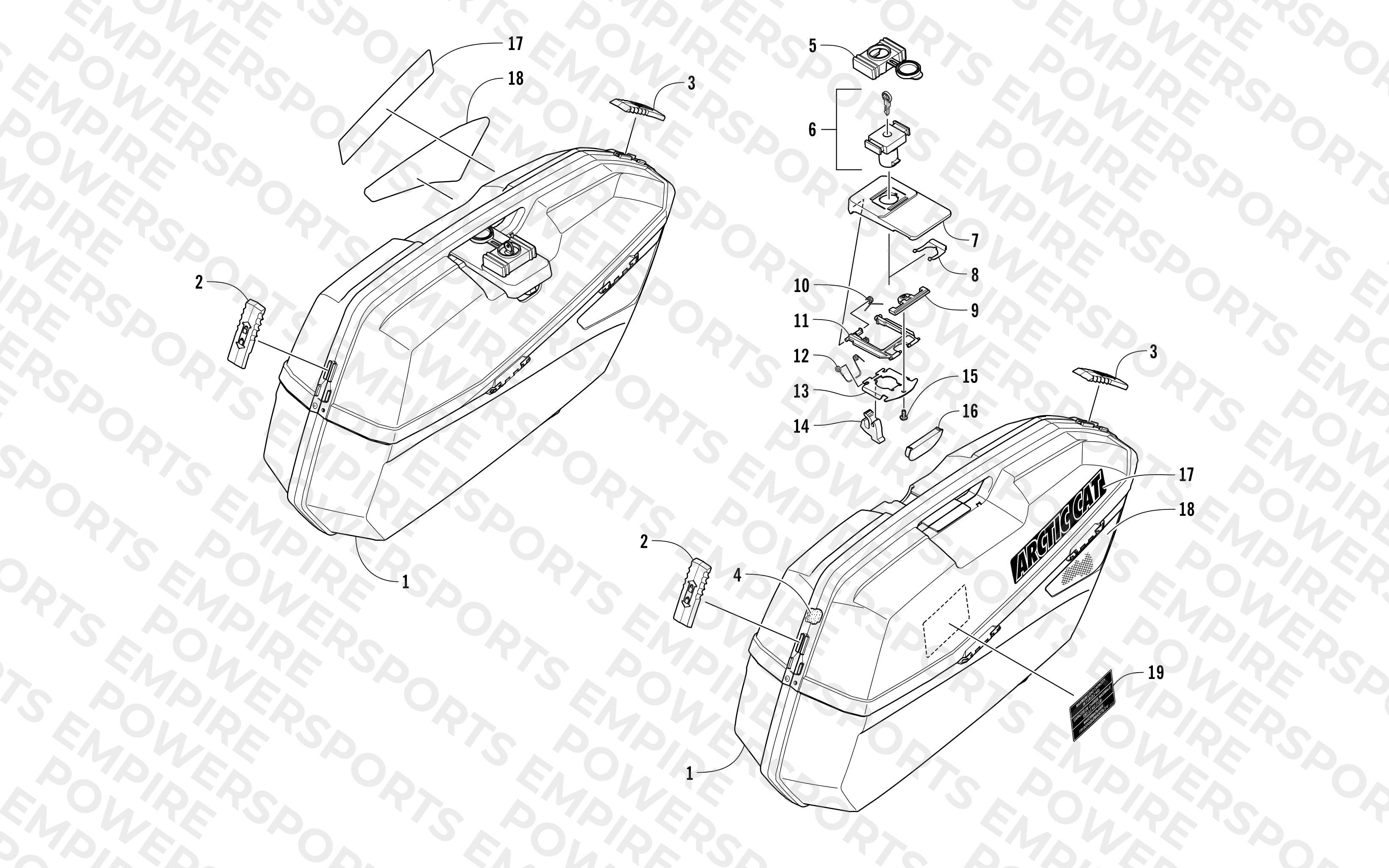 SADDLEBAG ASSEMBLY
