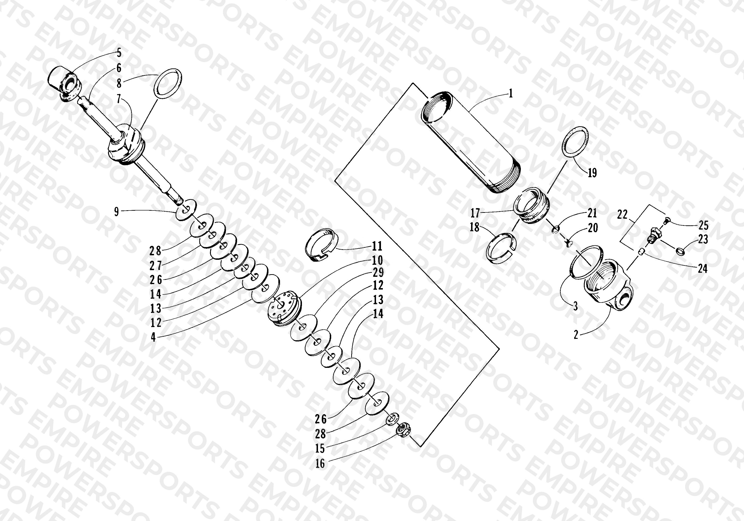 FRONT SUSPENSION SHOCK ABSORBER