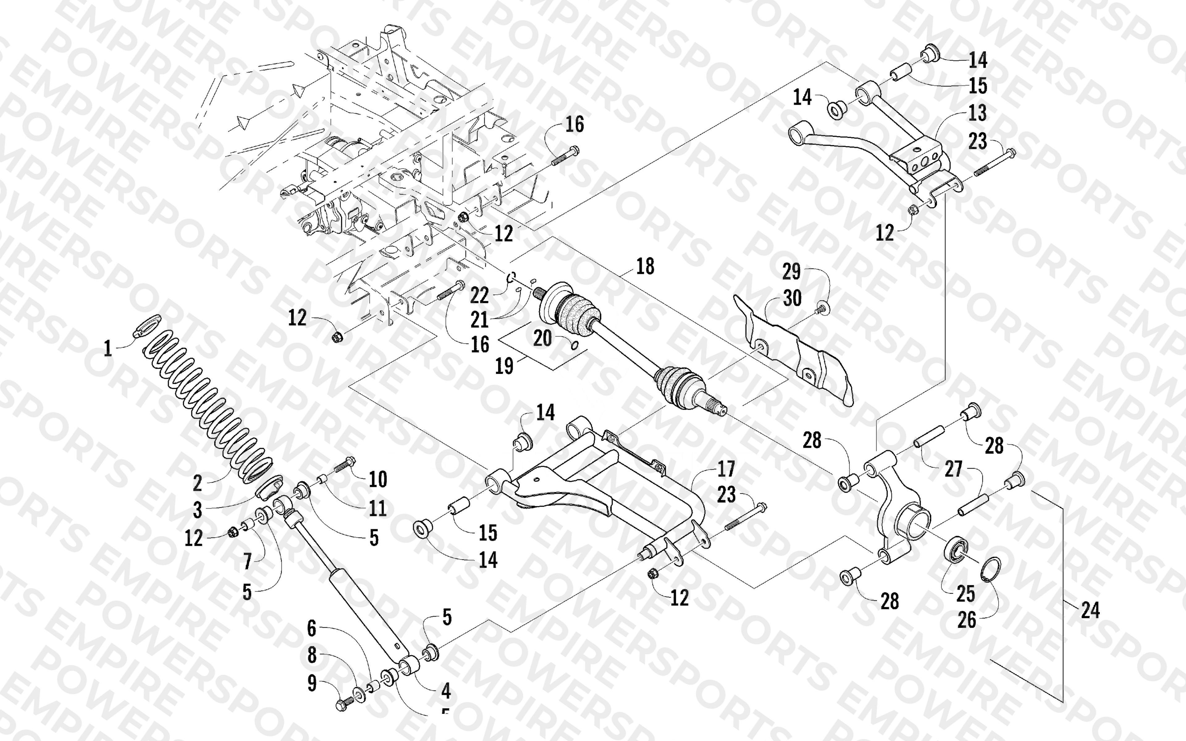 REAR SUSPENSION ASSEMBLY