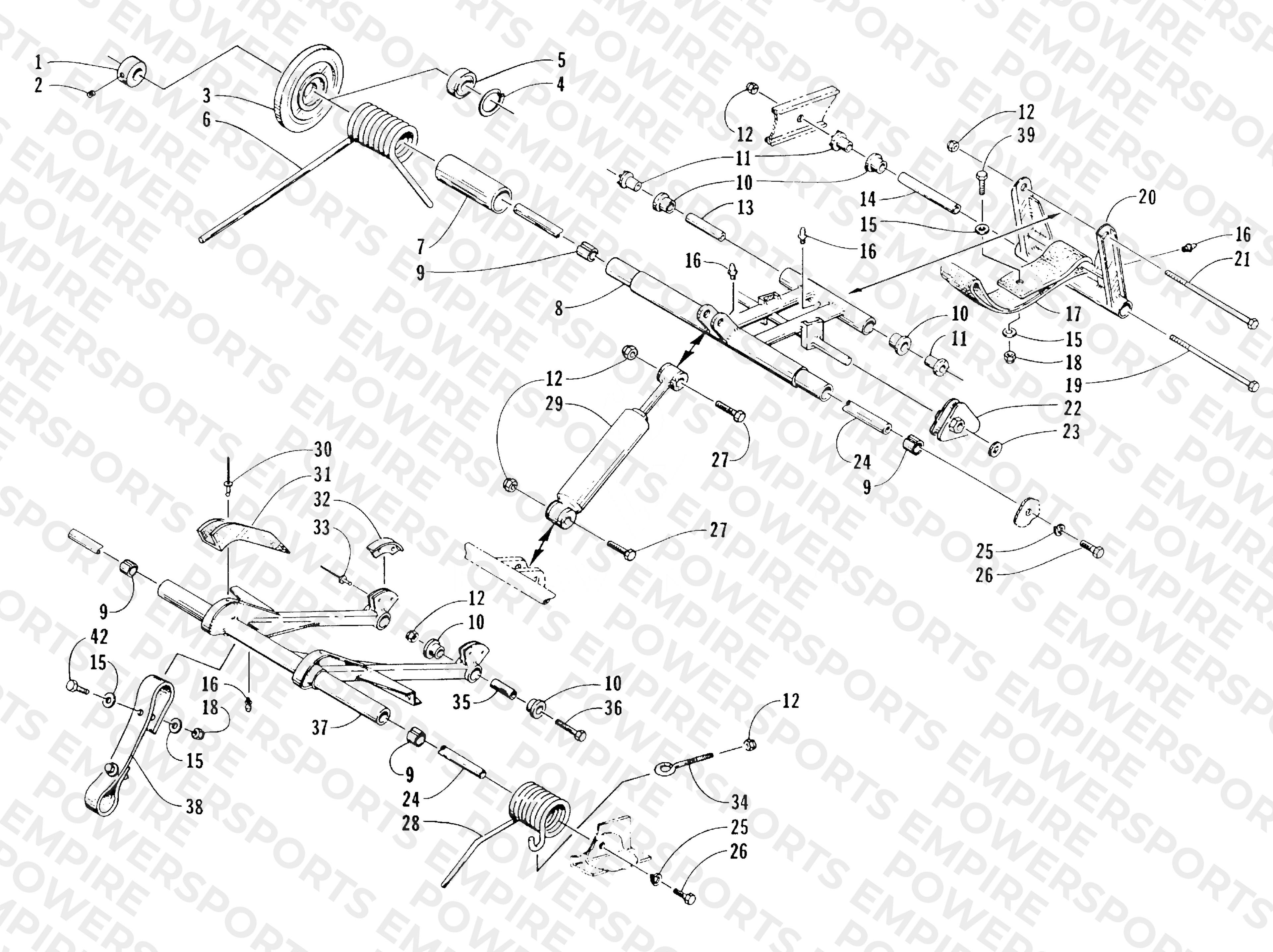 REAR SUSPENSION ARM ASSEMBLIES