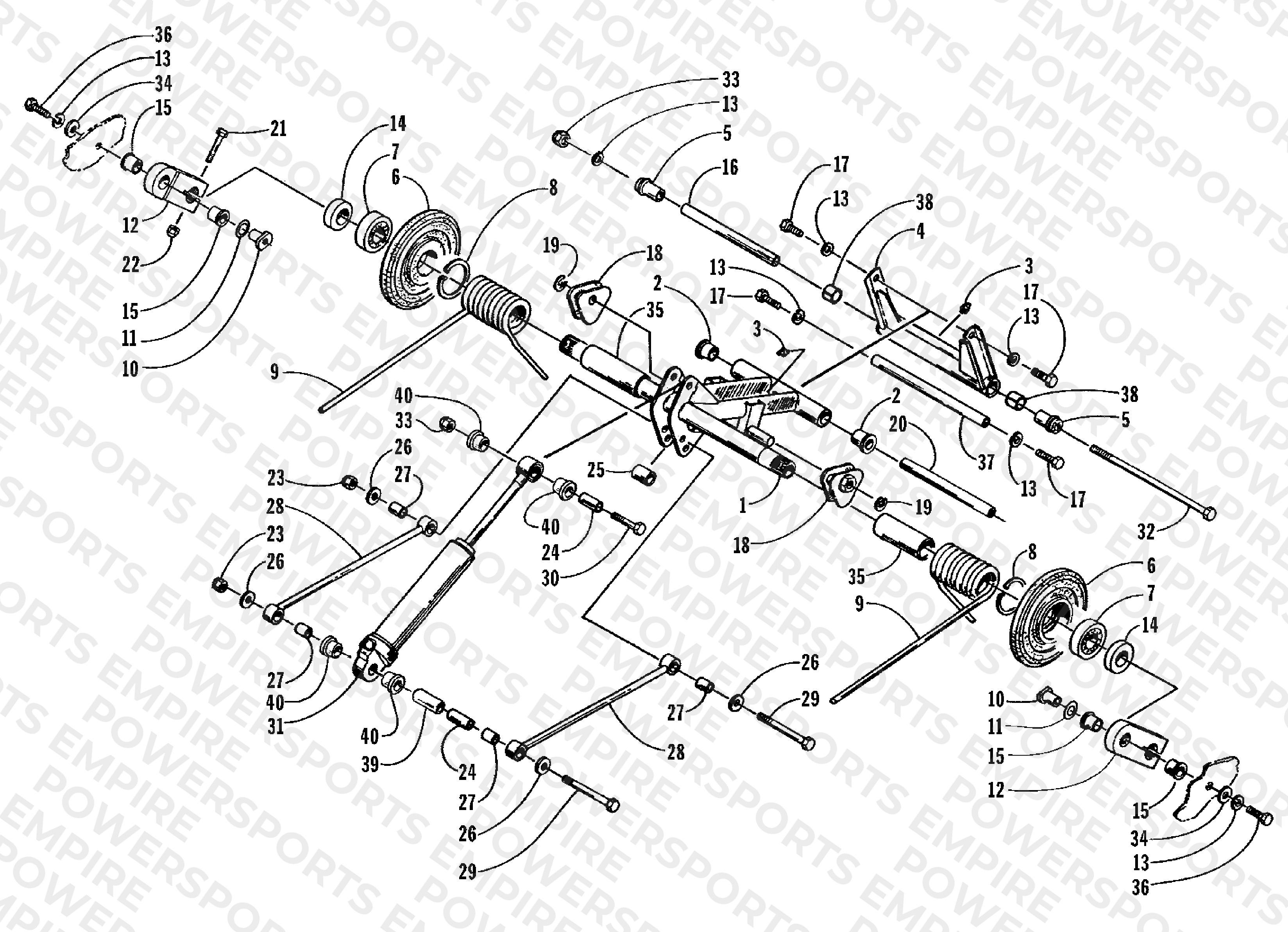 REAR SUSPENSION REAR ARM ASSEMBLY
