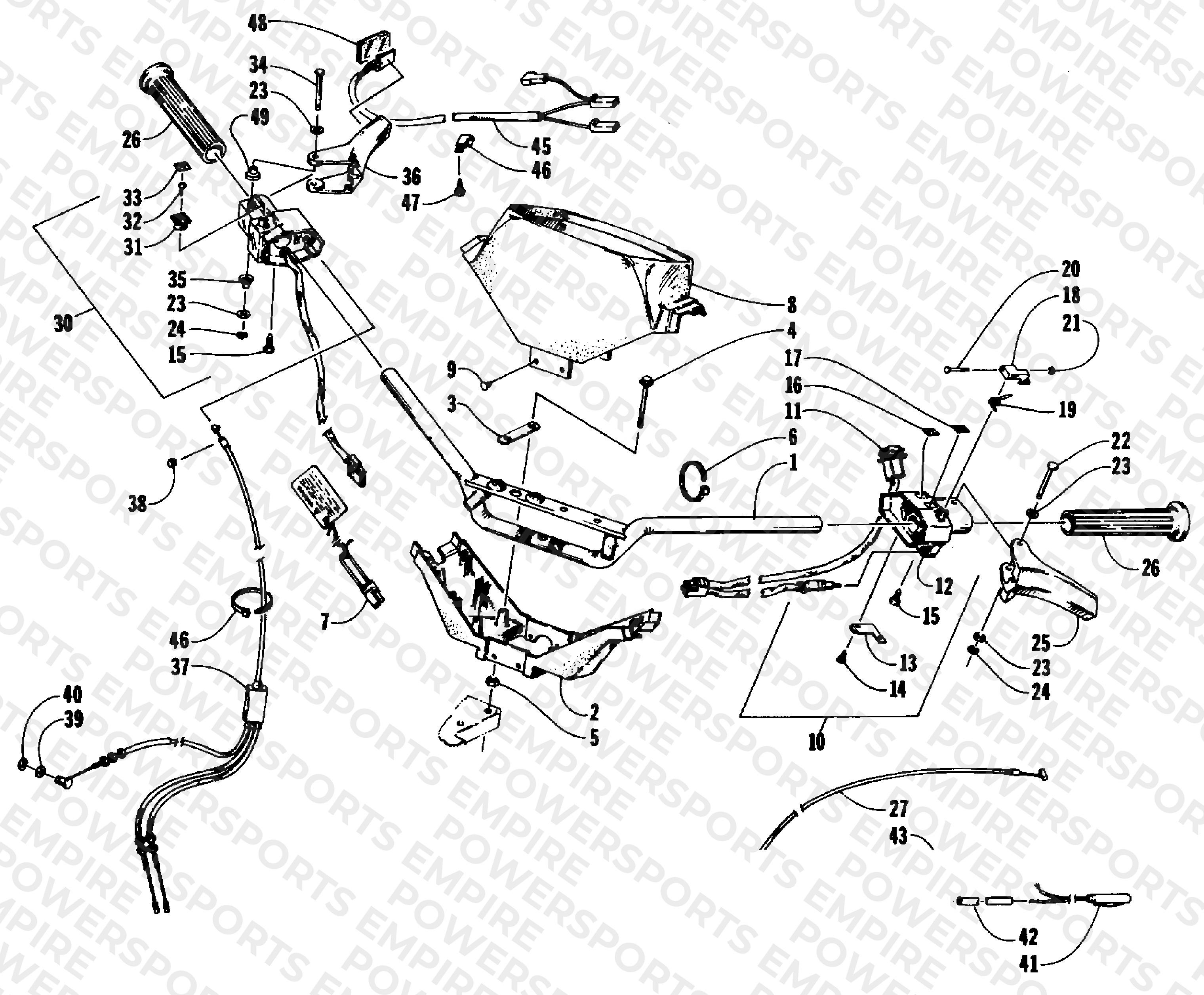 HANDLEBAR AND CONTROLS
