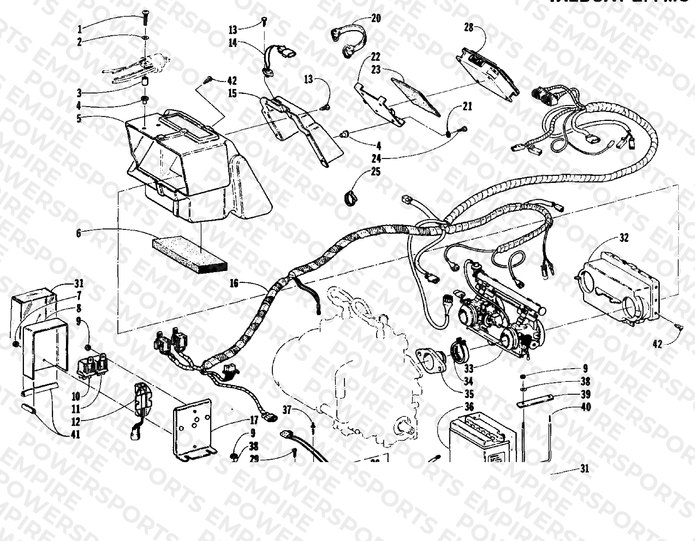 AIRBOX AND EFI ASSEMBLIES