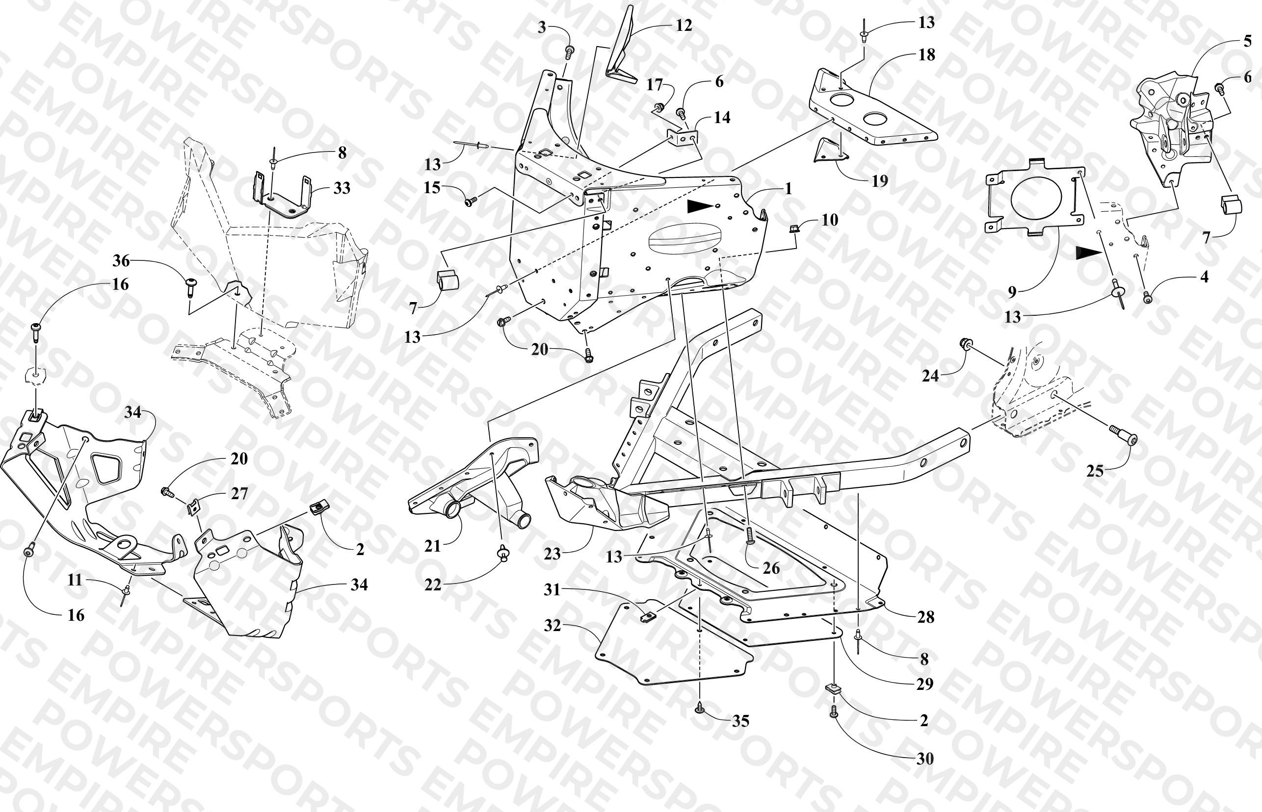 FRONT FRAME ASSEMBLY