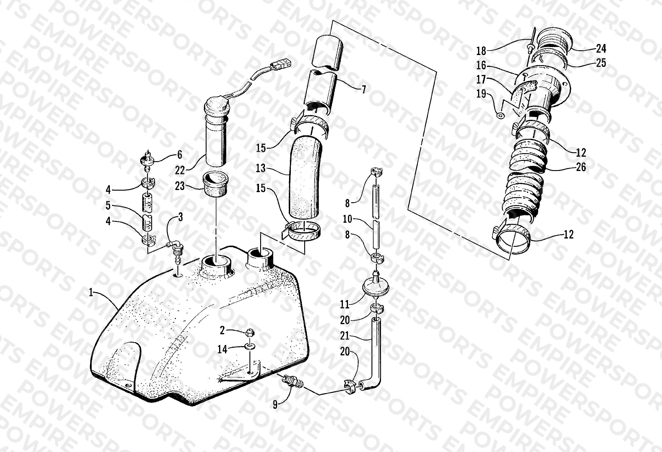 OIL TANK ASSEMBLY