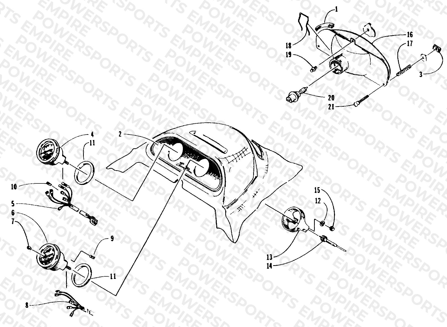 HEADLIGHT AND INSTRUMENTS