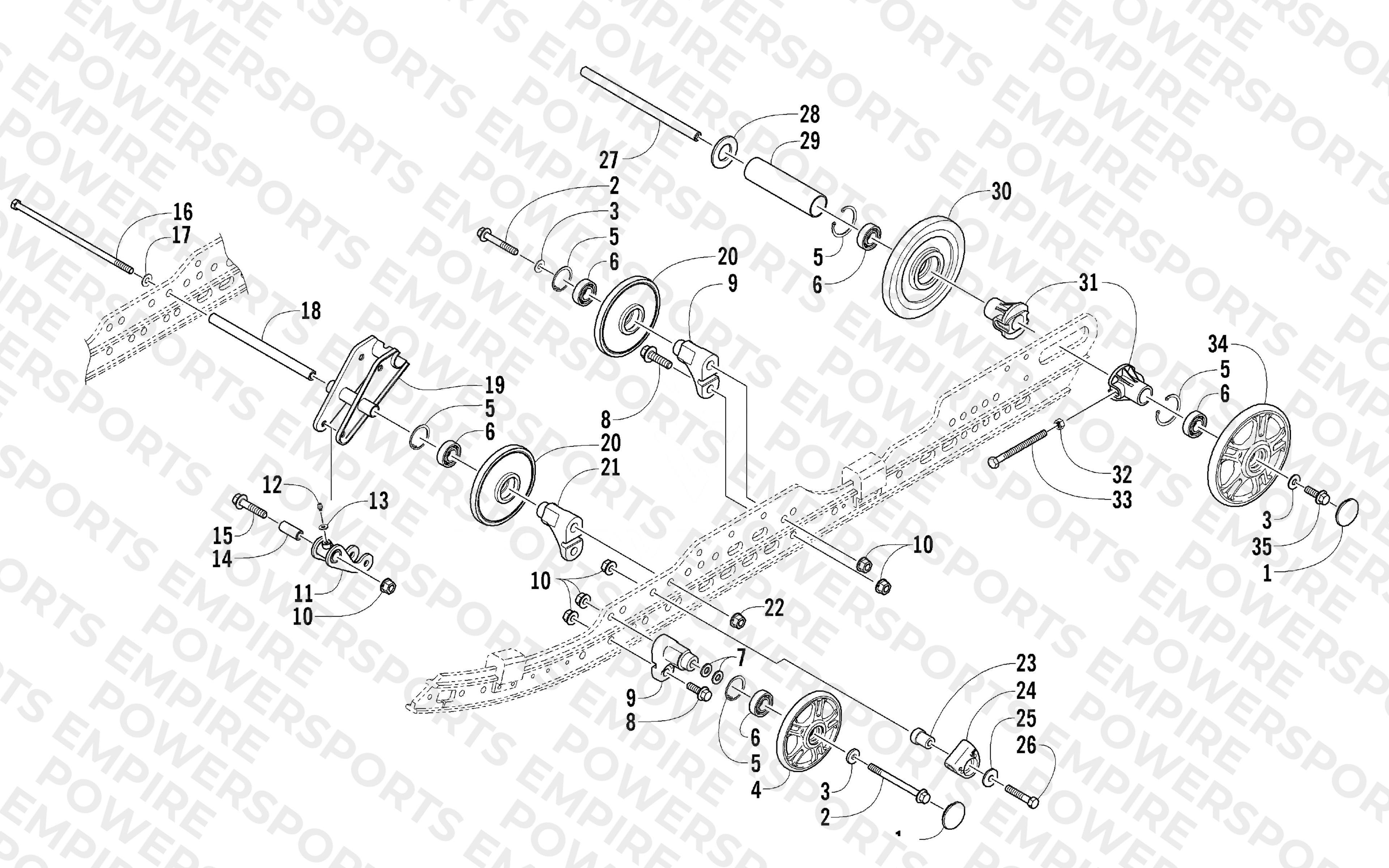 IDLER WHEEL ASSEMBLY