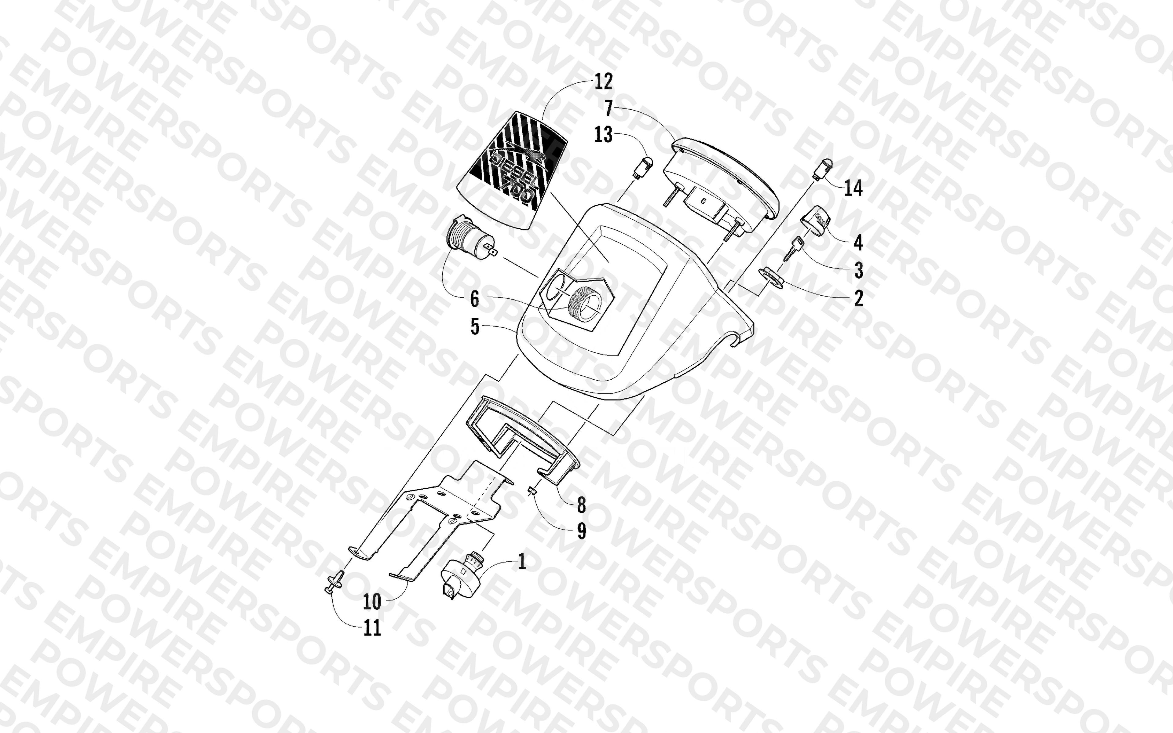 INSTRUMENT POD ASSEMBLY