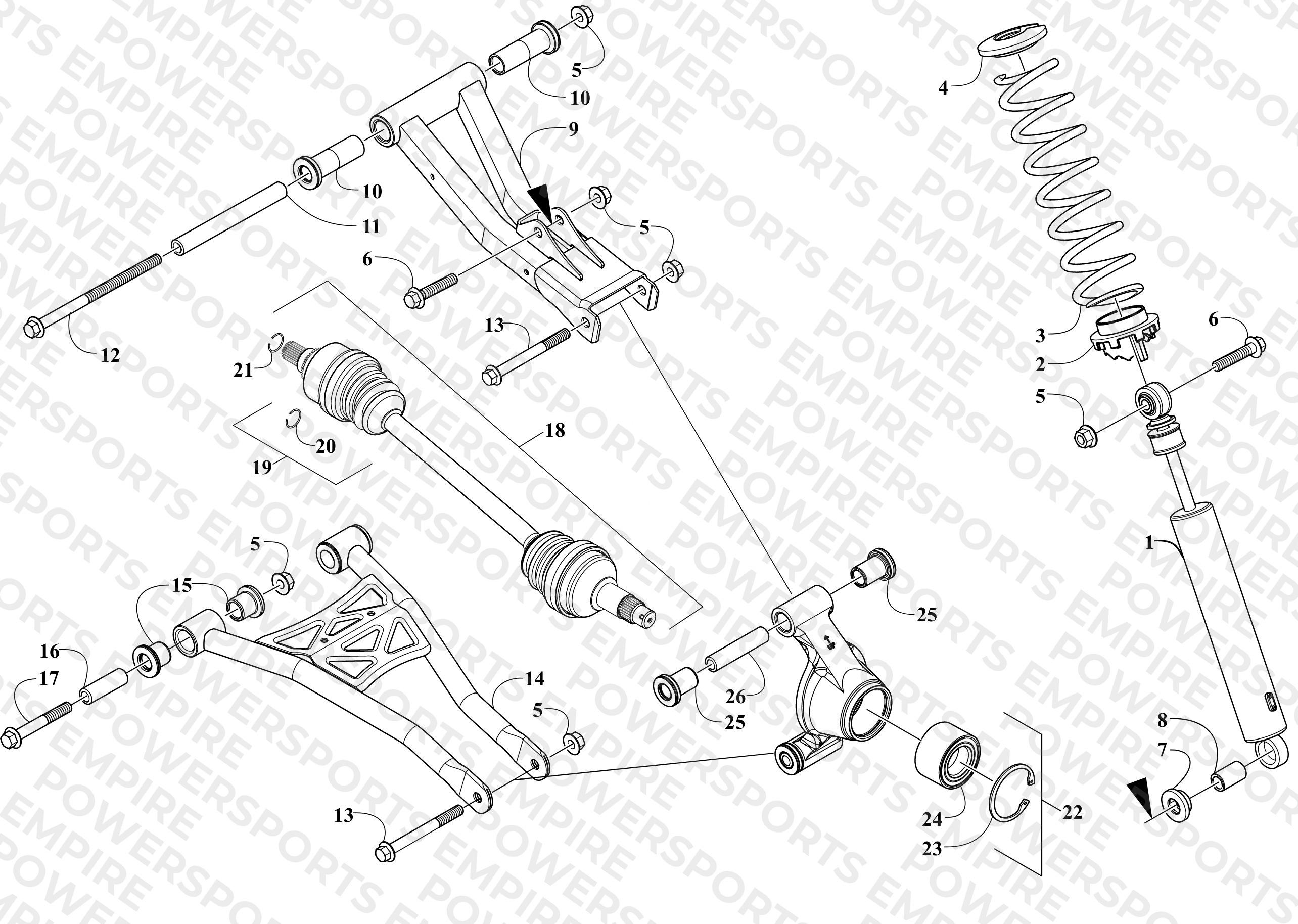 REAR SUSPENSION ASSEMBLY