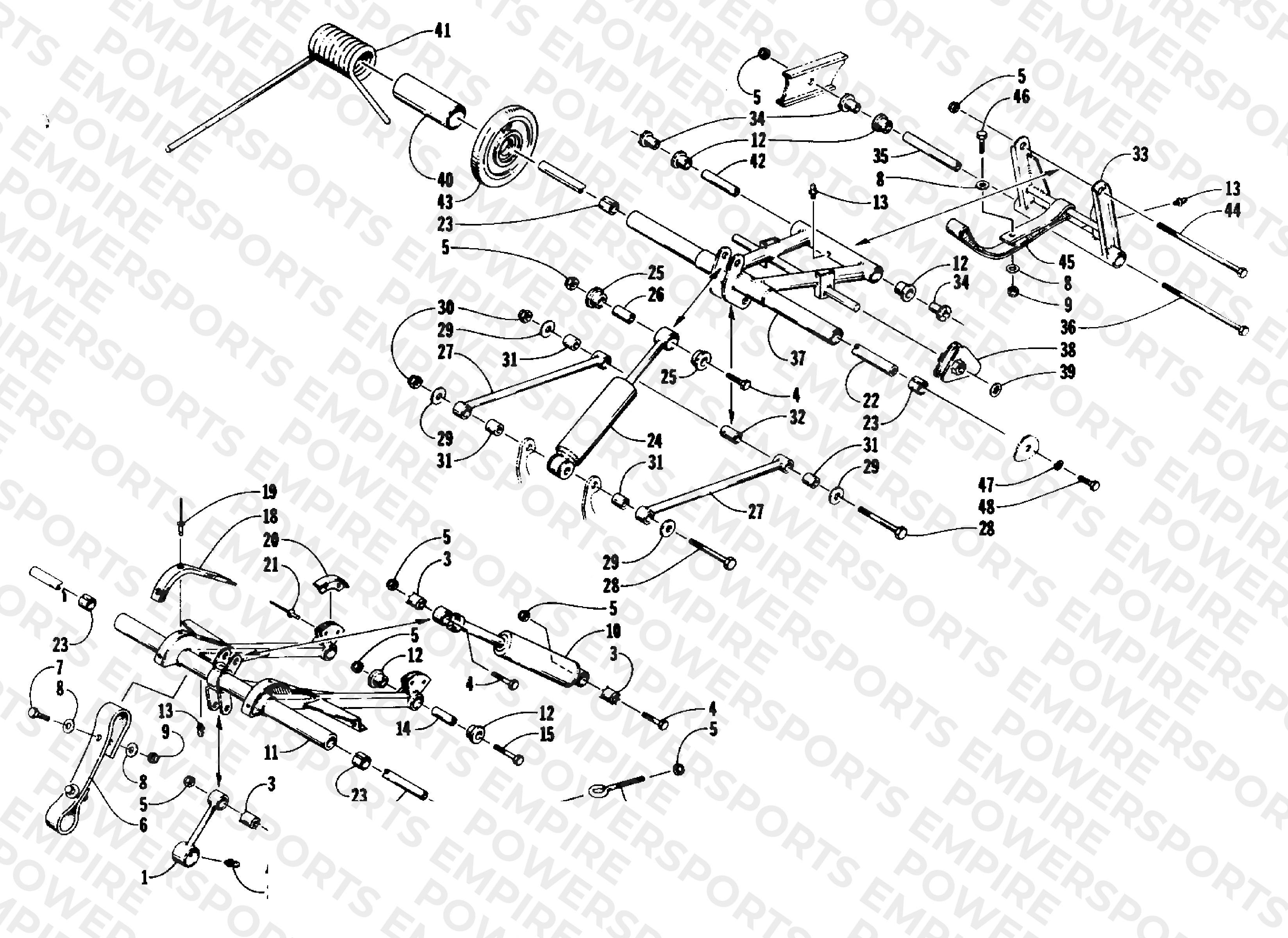 REAR SUSPENSION ARM ASSEMBLIES