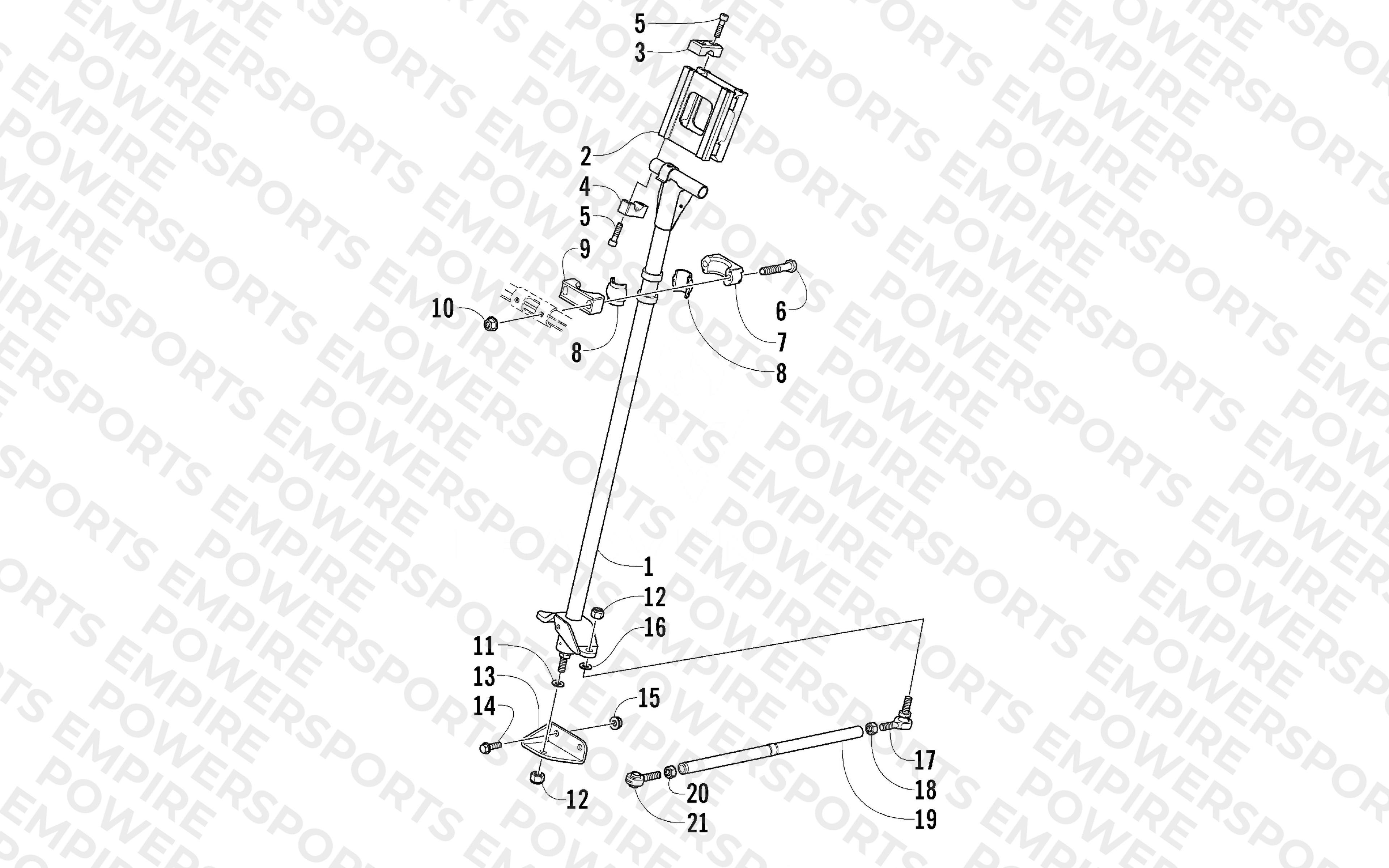 STEERING POST ASSEMBLY