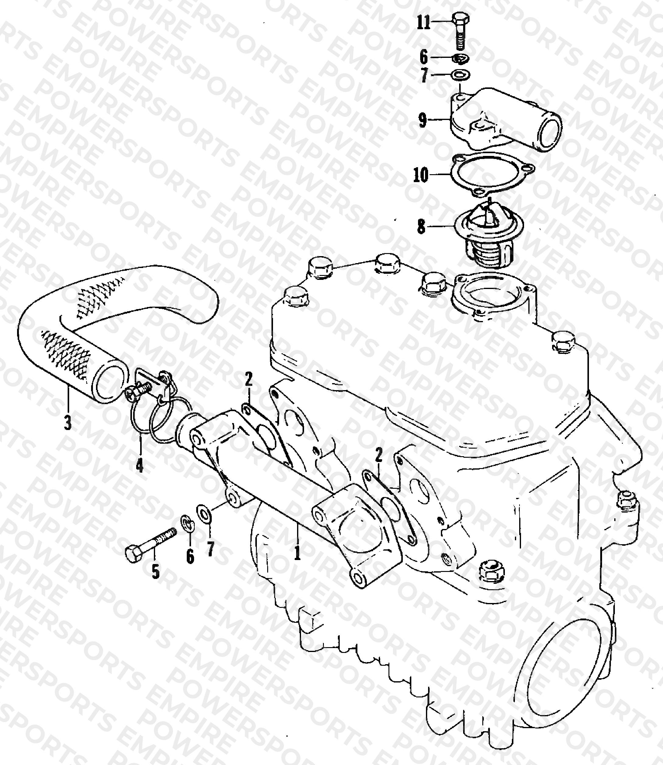 WATER INTAKE MANIFOLD