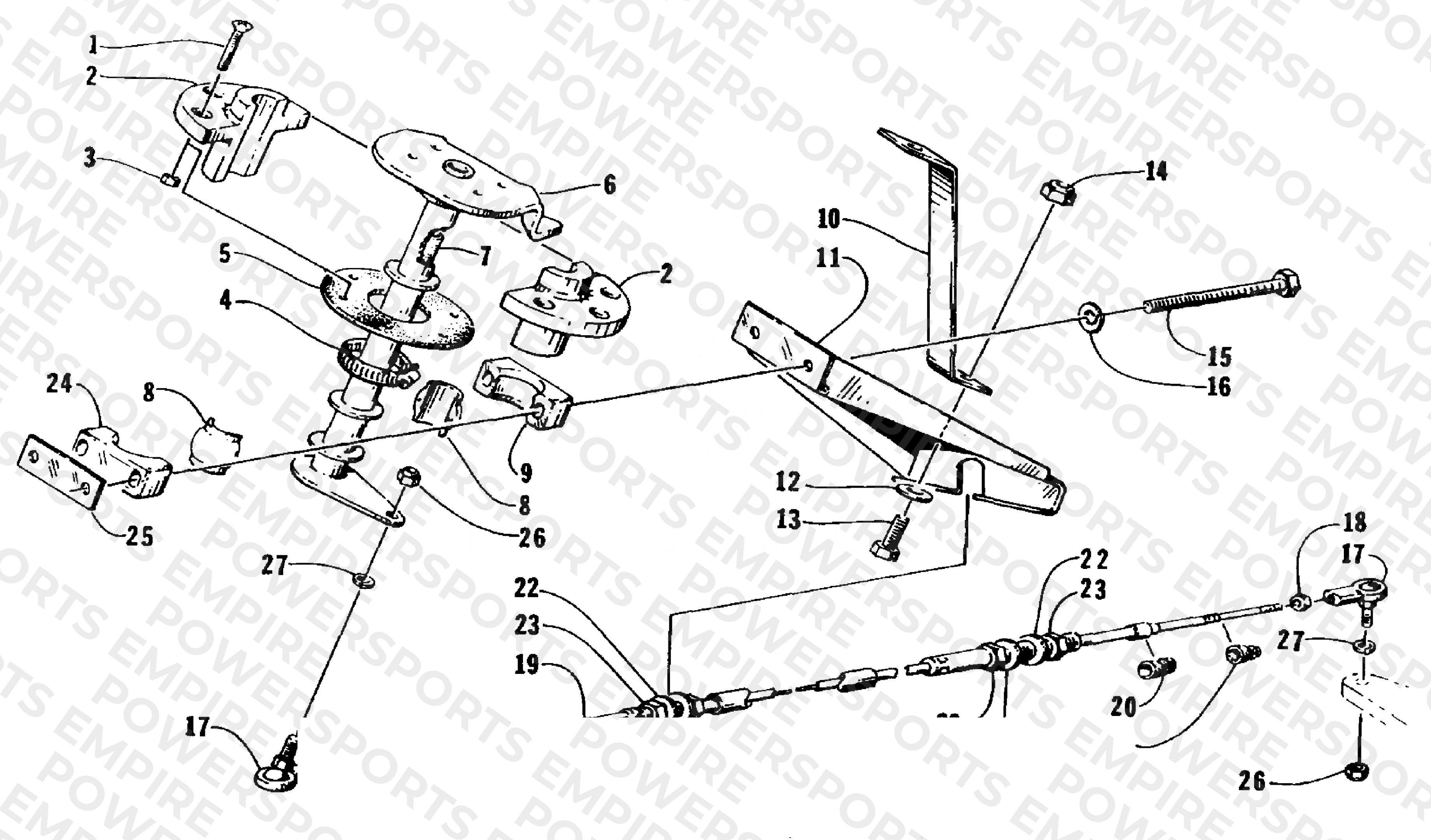 STEERING POST ASSEMBLY