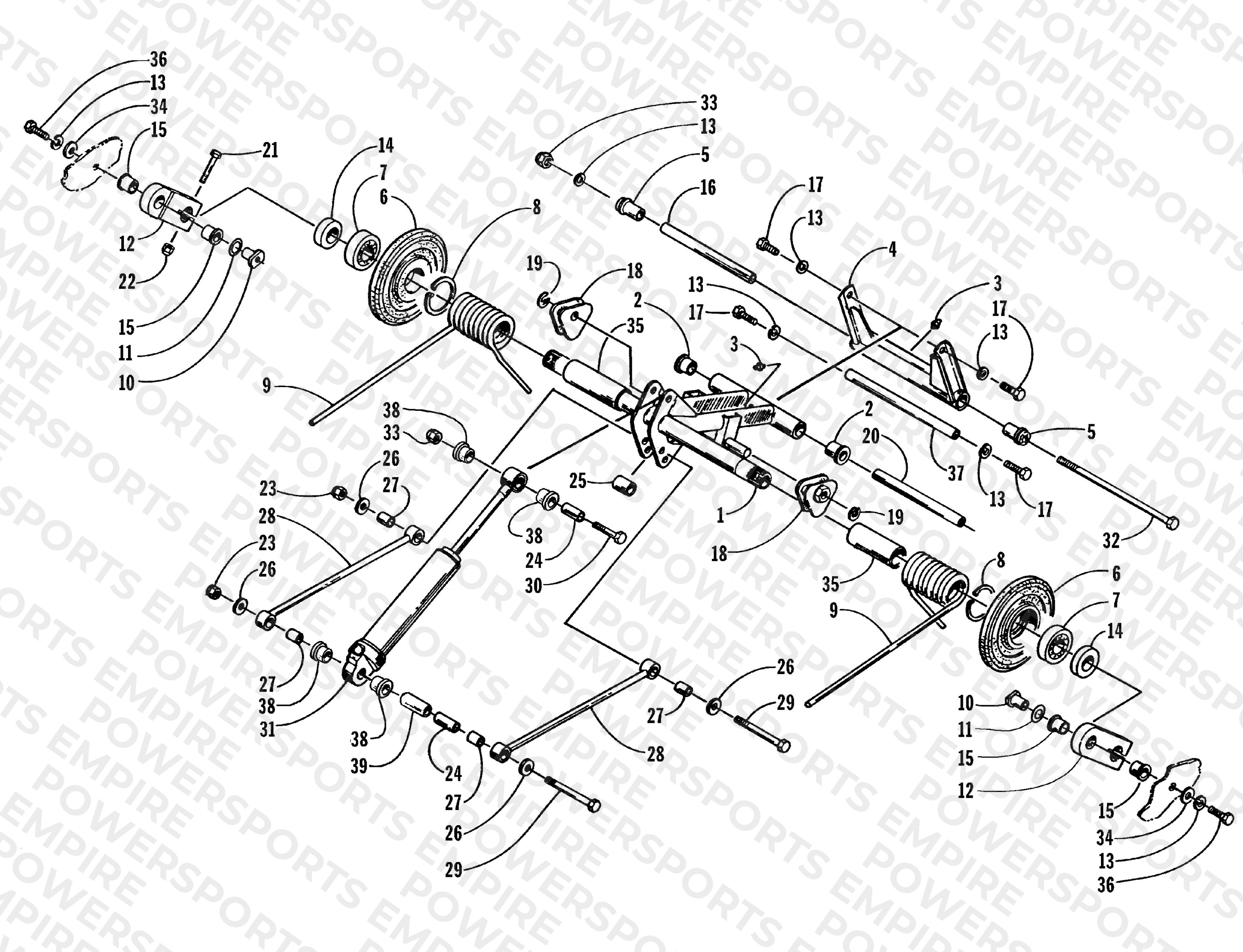 REAR SUSPENSION - REAR ARM ASSEMBLY