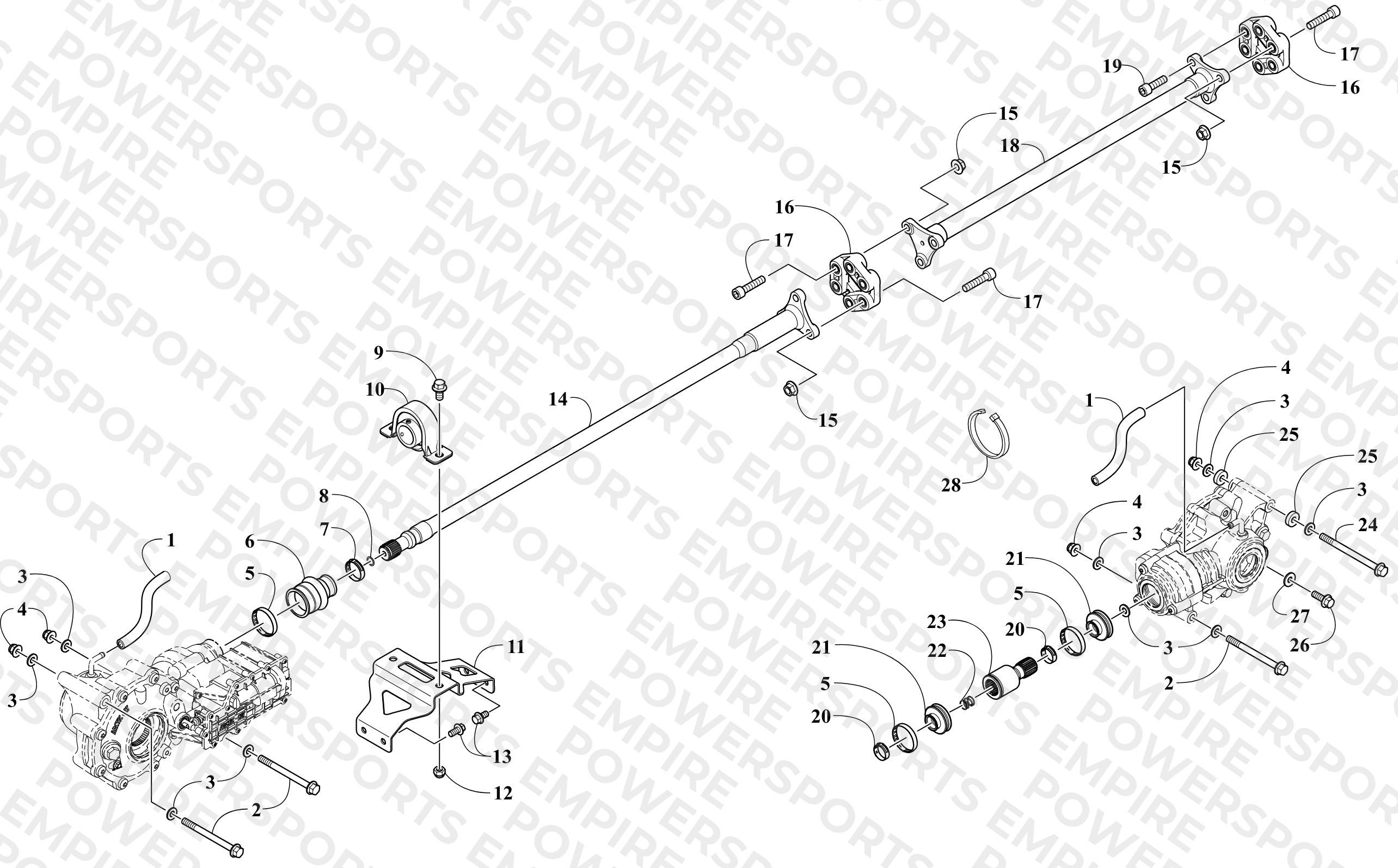 DRIVE TRAIN ASSEMBLY