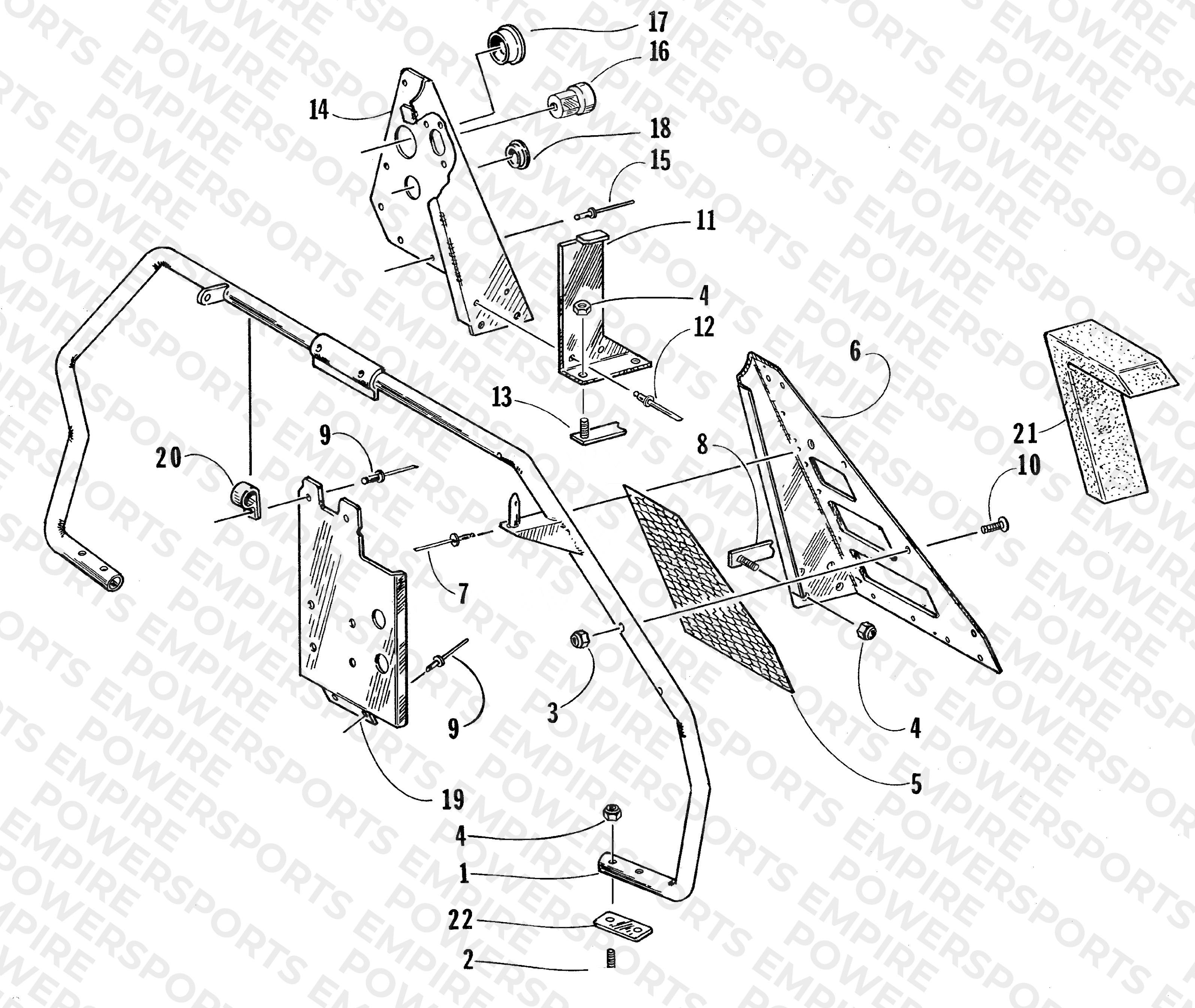 STEERING SUPPORT ASSEMBLY