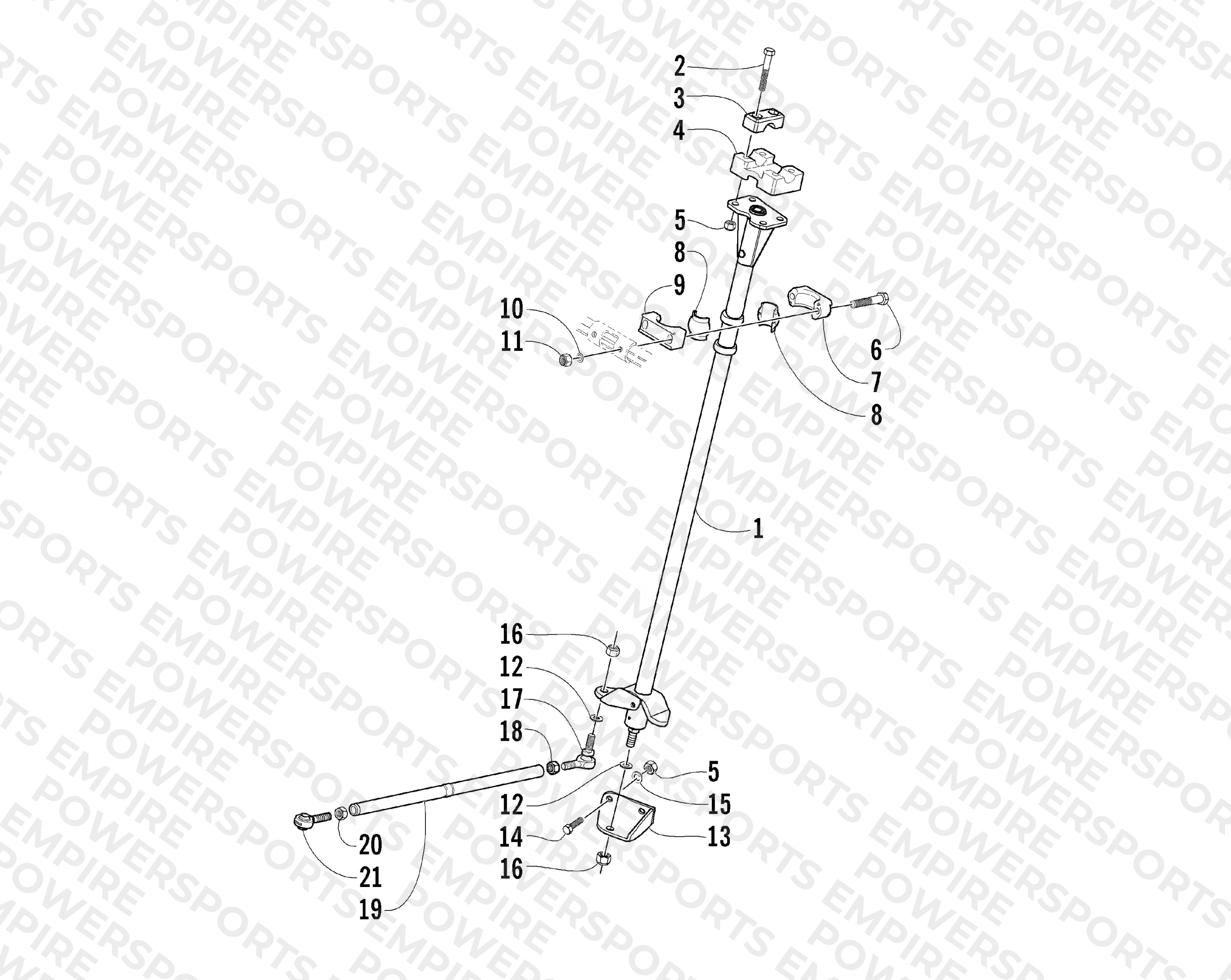 STEERING POST ASSEMBLY