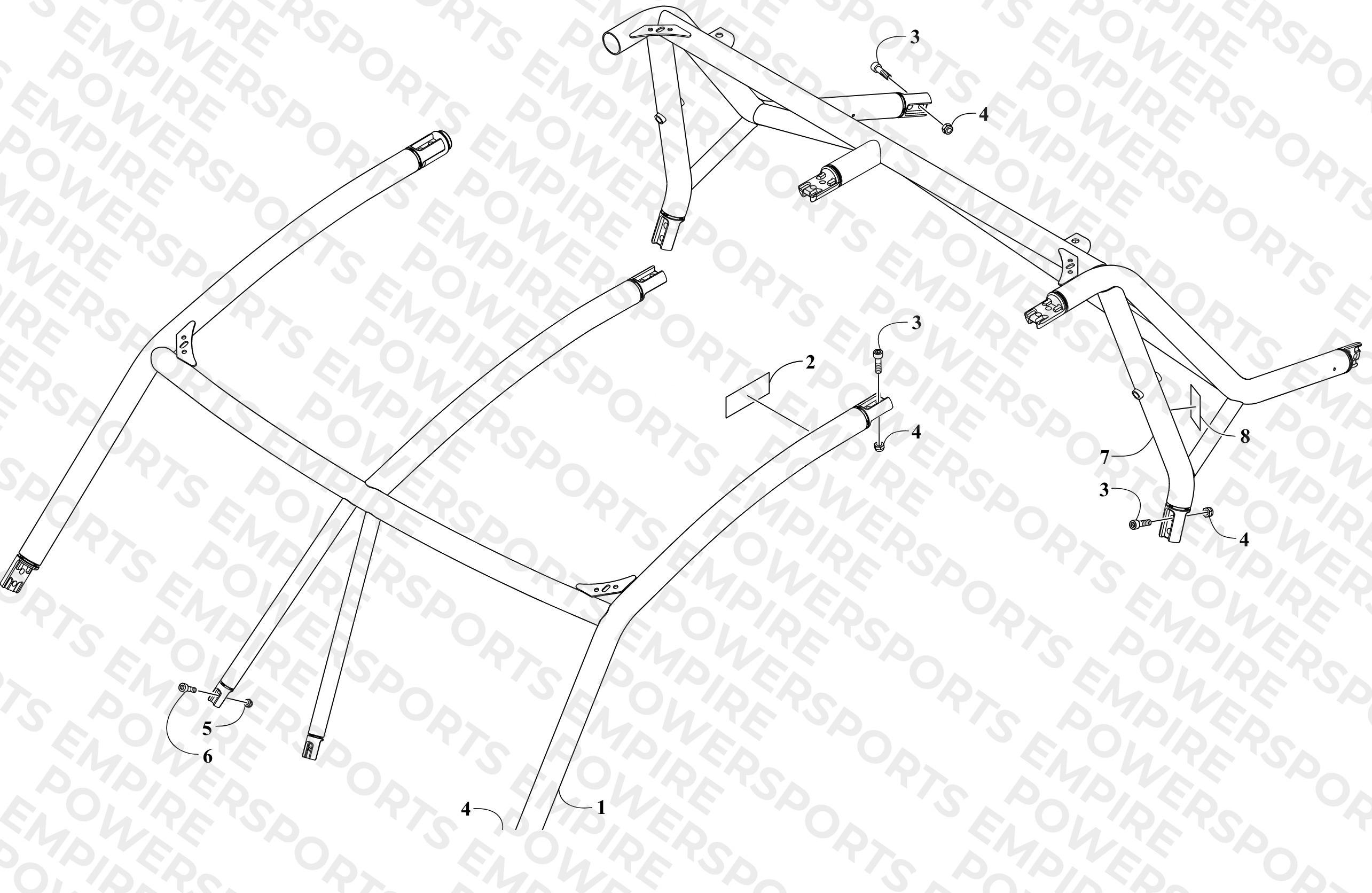 ROPS ASSEMBLY