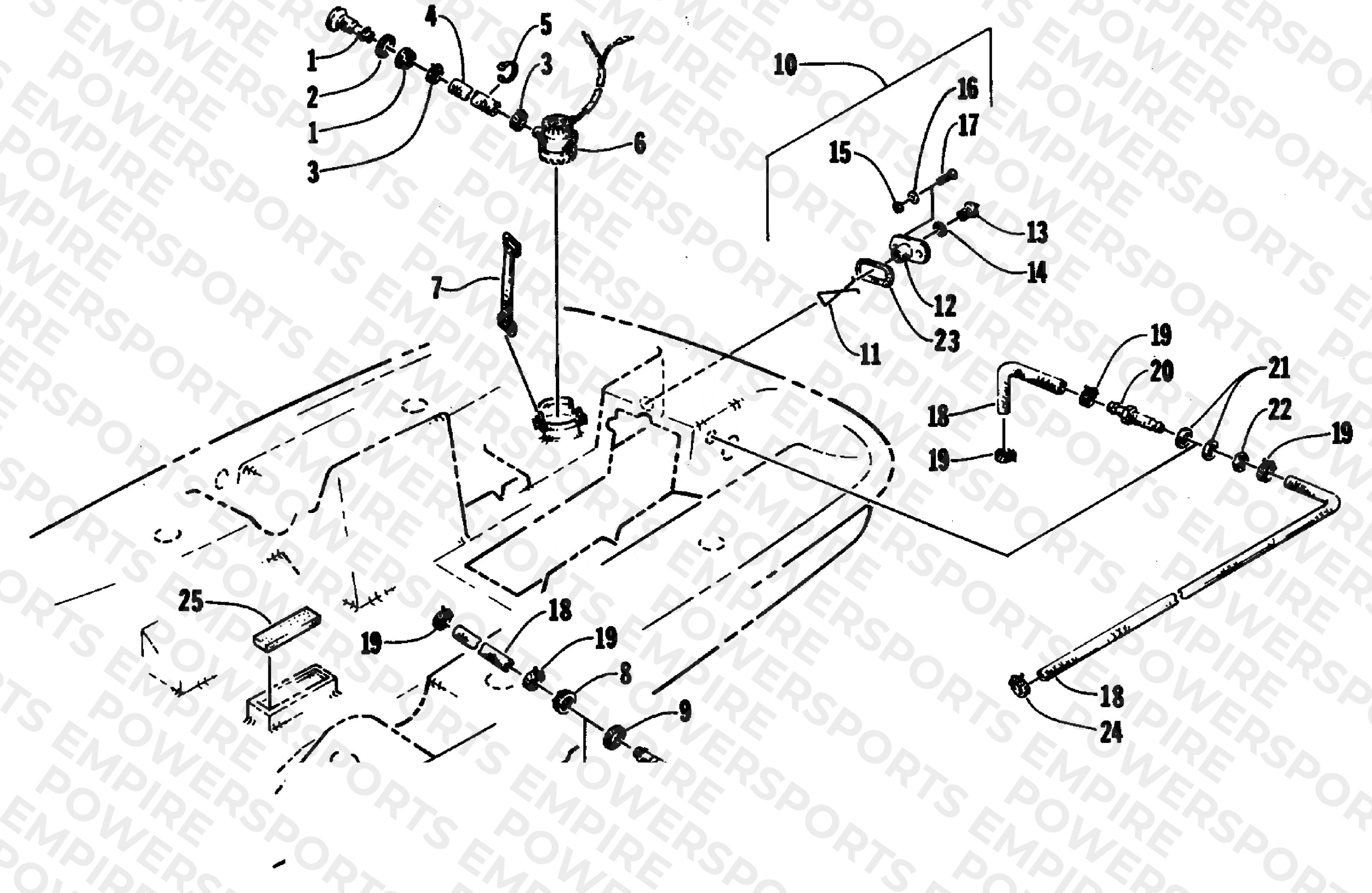 BILGE PUMP AND COOLANT ASSEMBLY