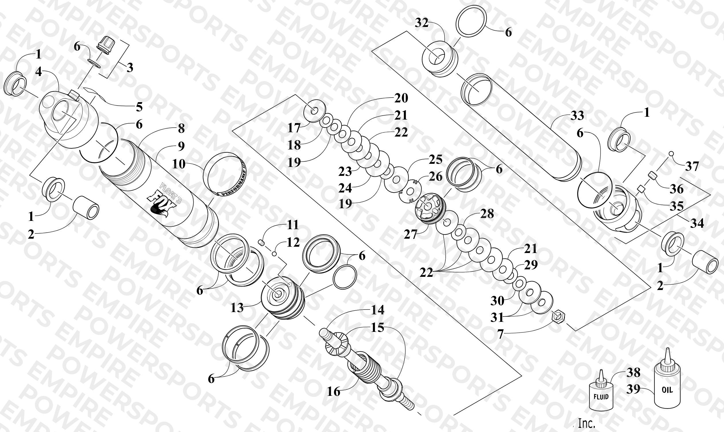 FRONT SUSPENSION SHOCK ABSORBER