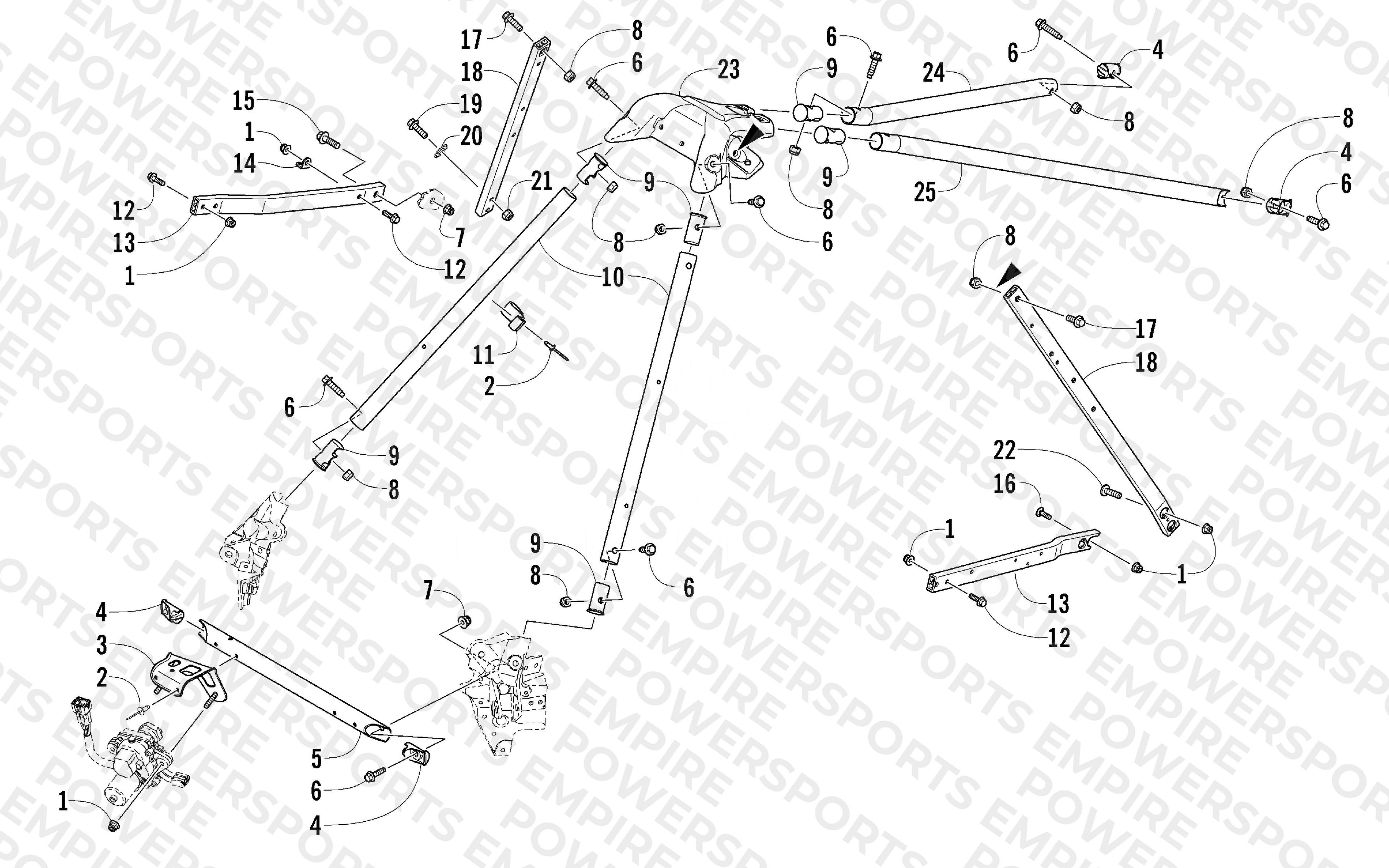 STEERING SUPPORT ASSEMBLY