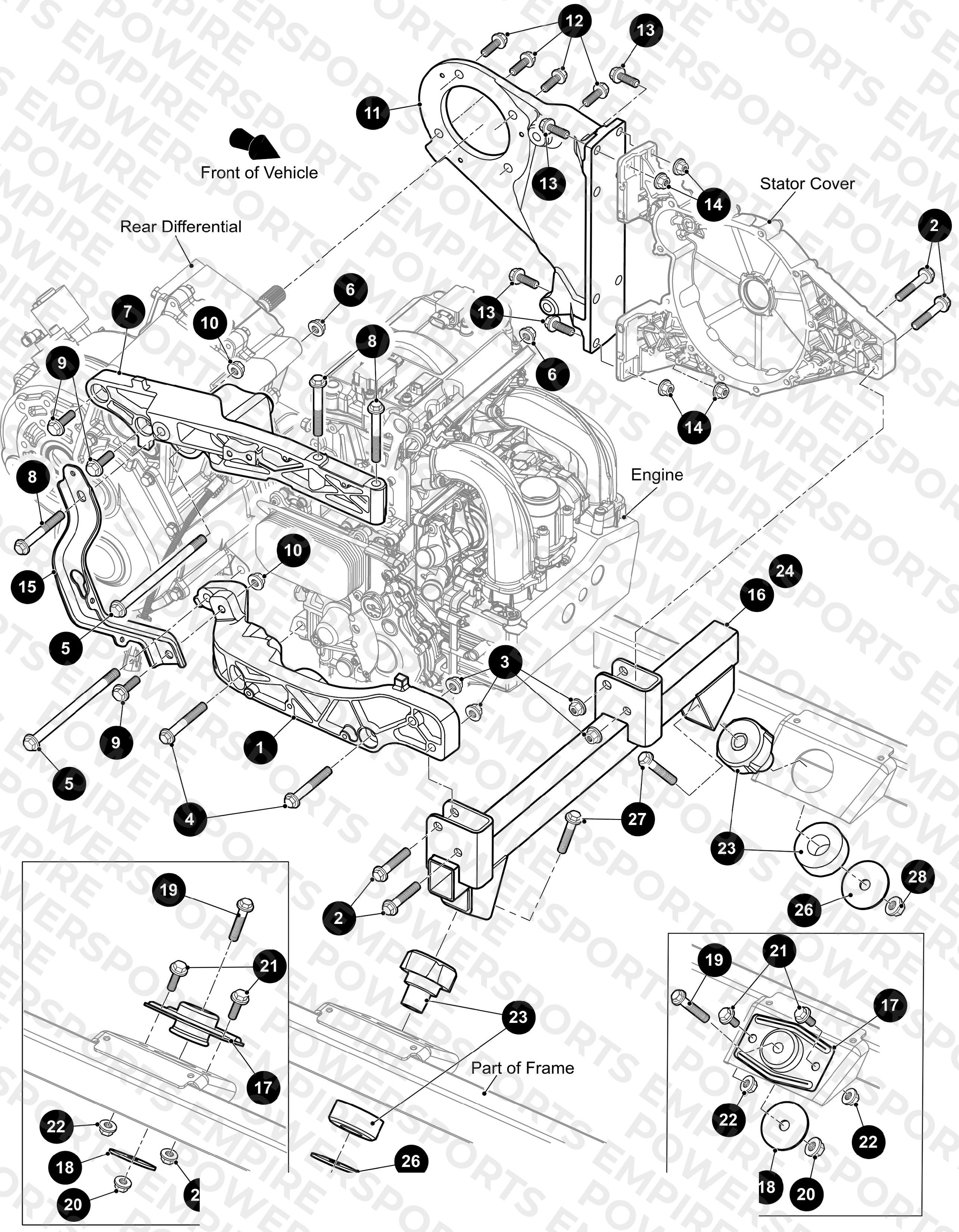 ENGINE MOUNTING