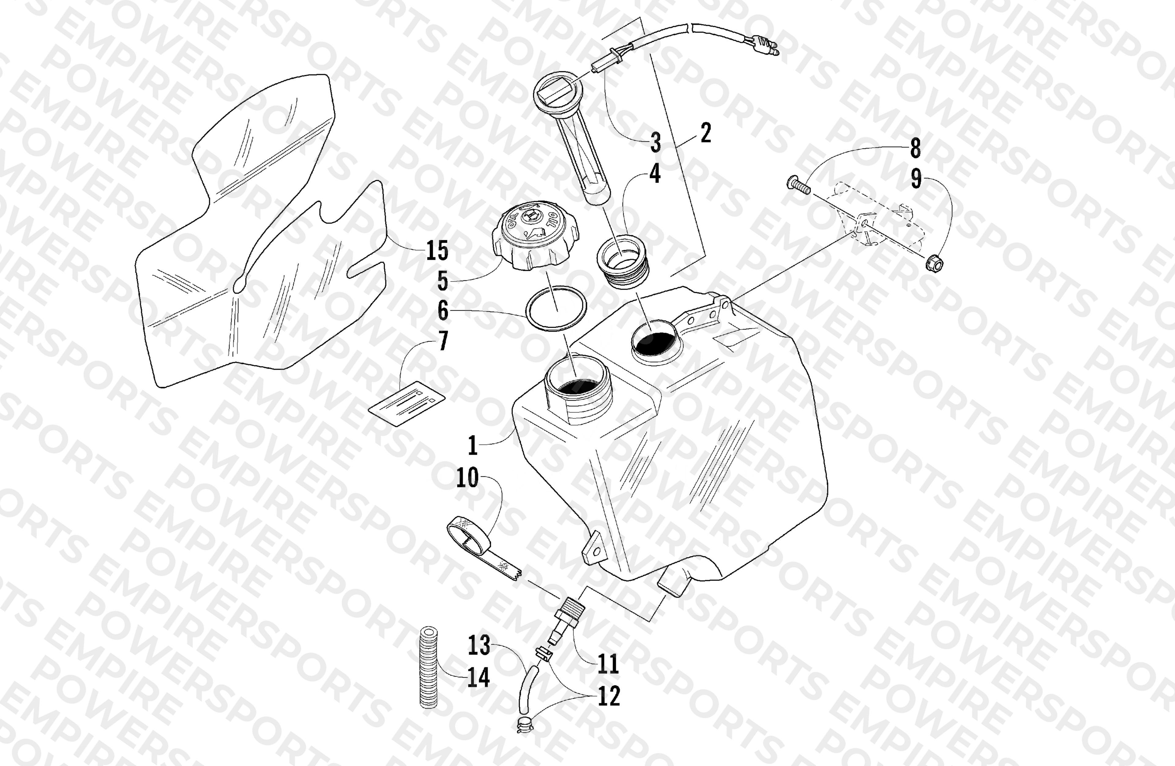OIL TANK ASSEMBLY