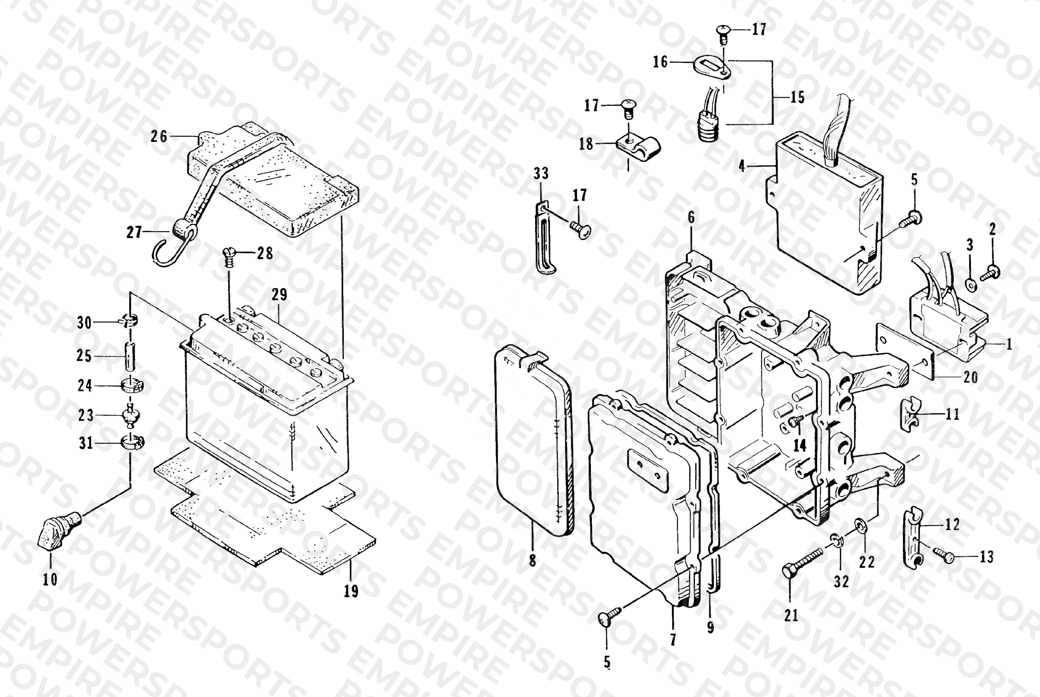 ELECTRICAL MODULE AND BATTERY