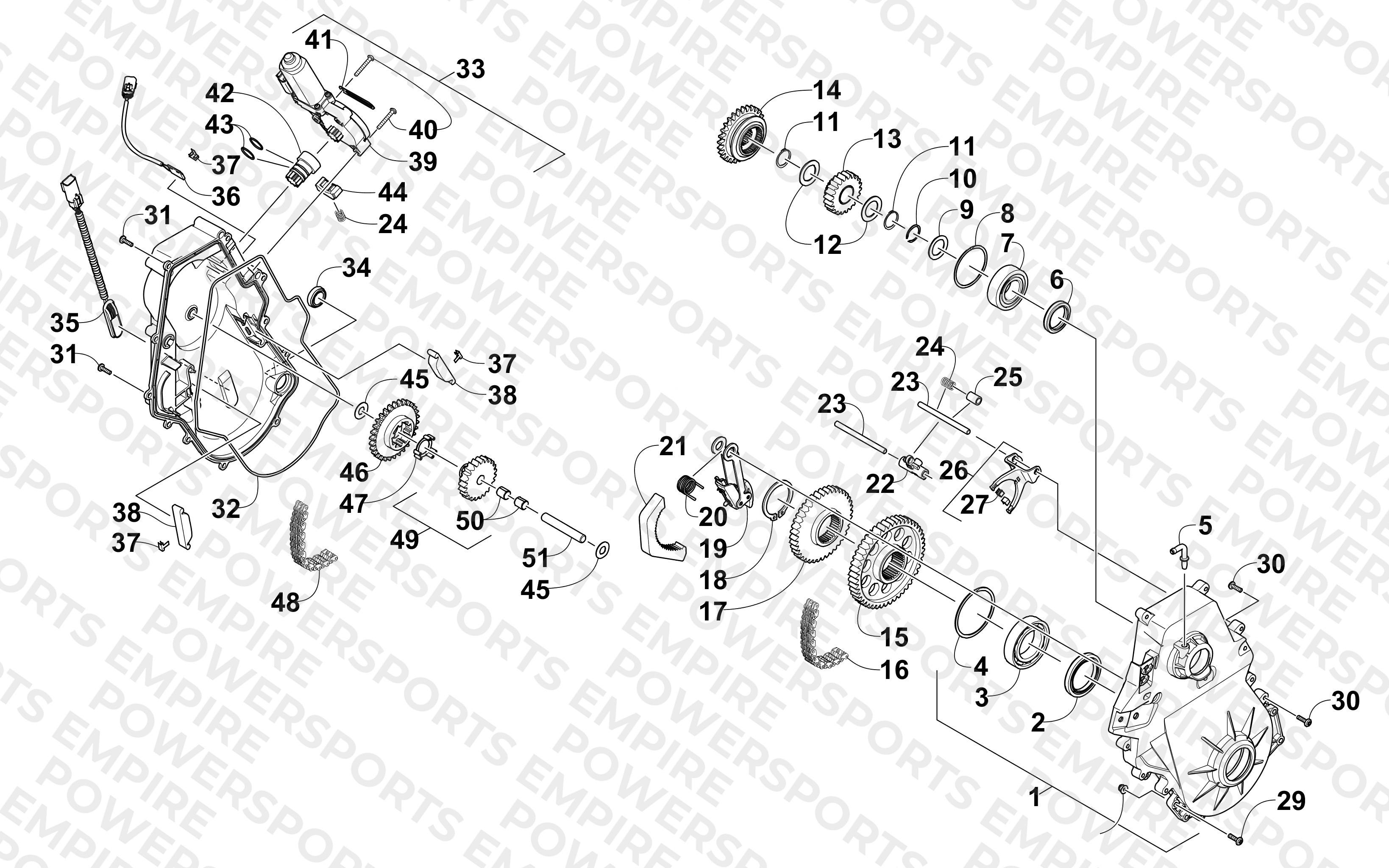 CHAIN CASE ASSEMBLY