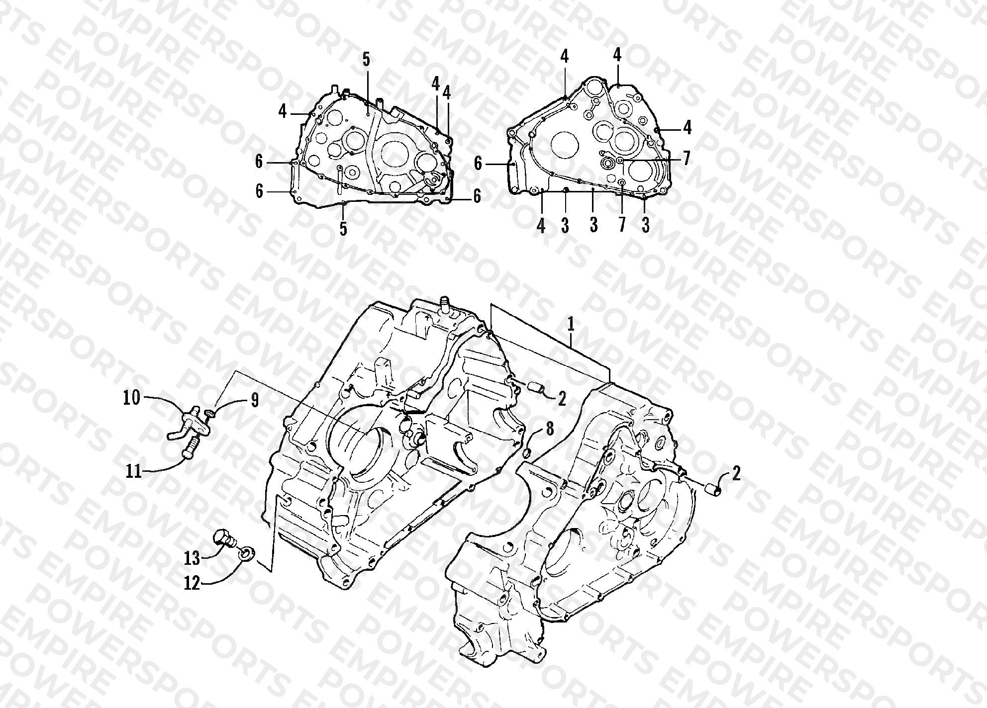 CRANKCASE ASSEMBLY