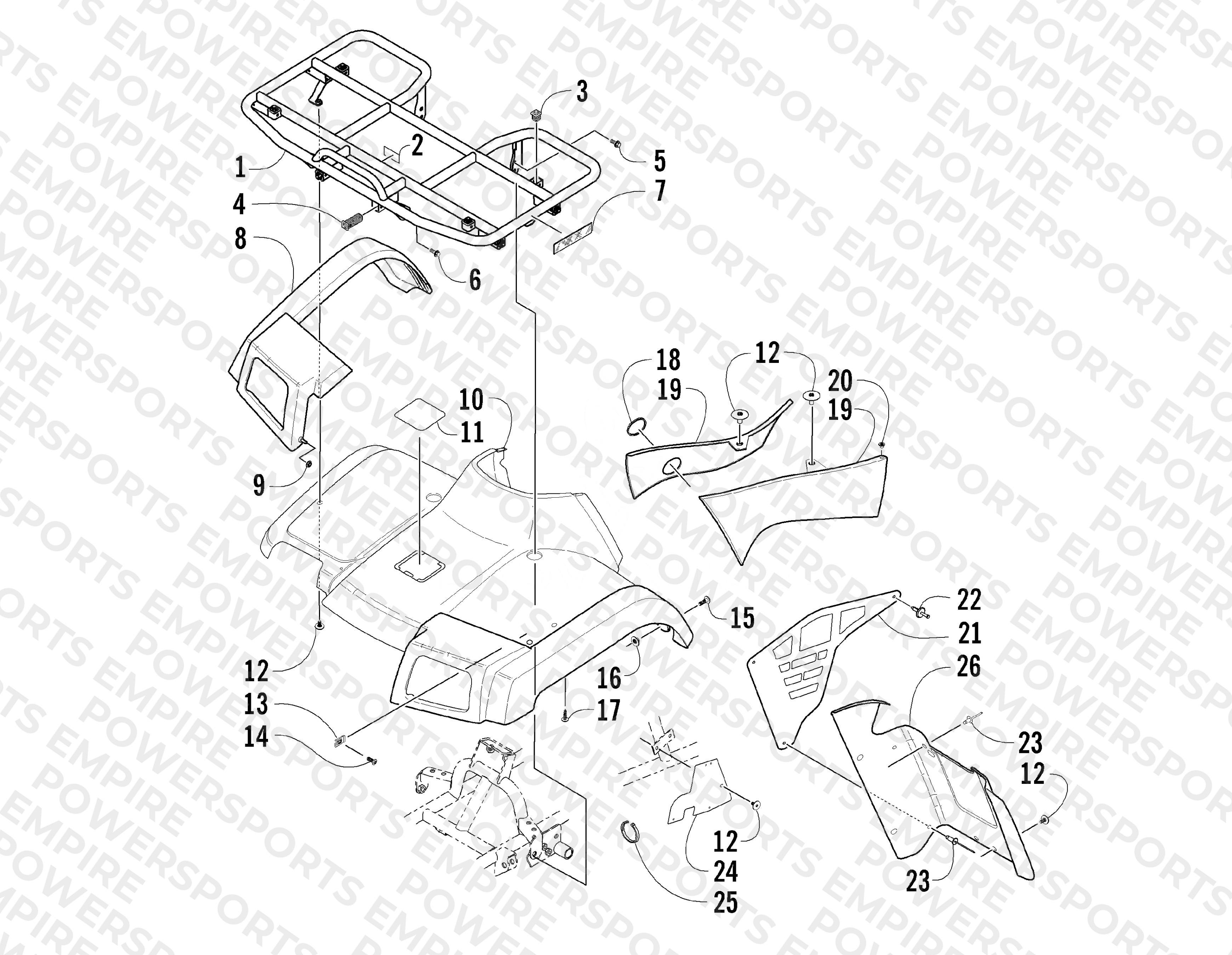 FRONT BODY PANEL ASSEMBLY