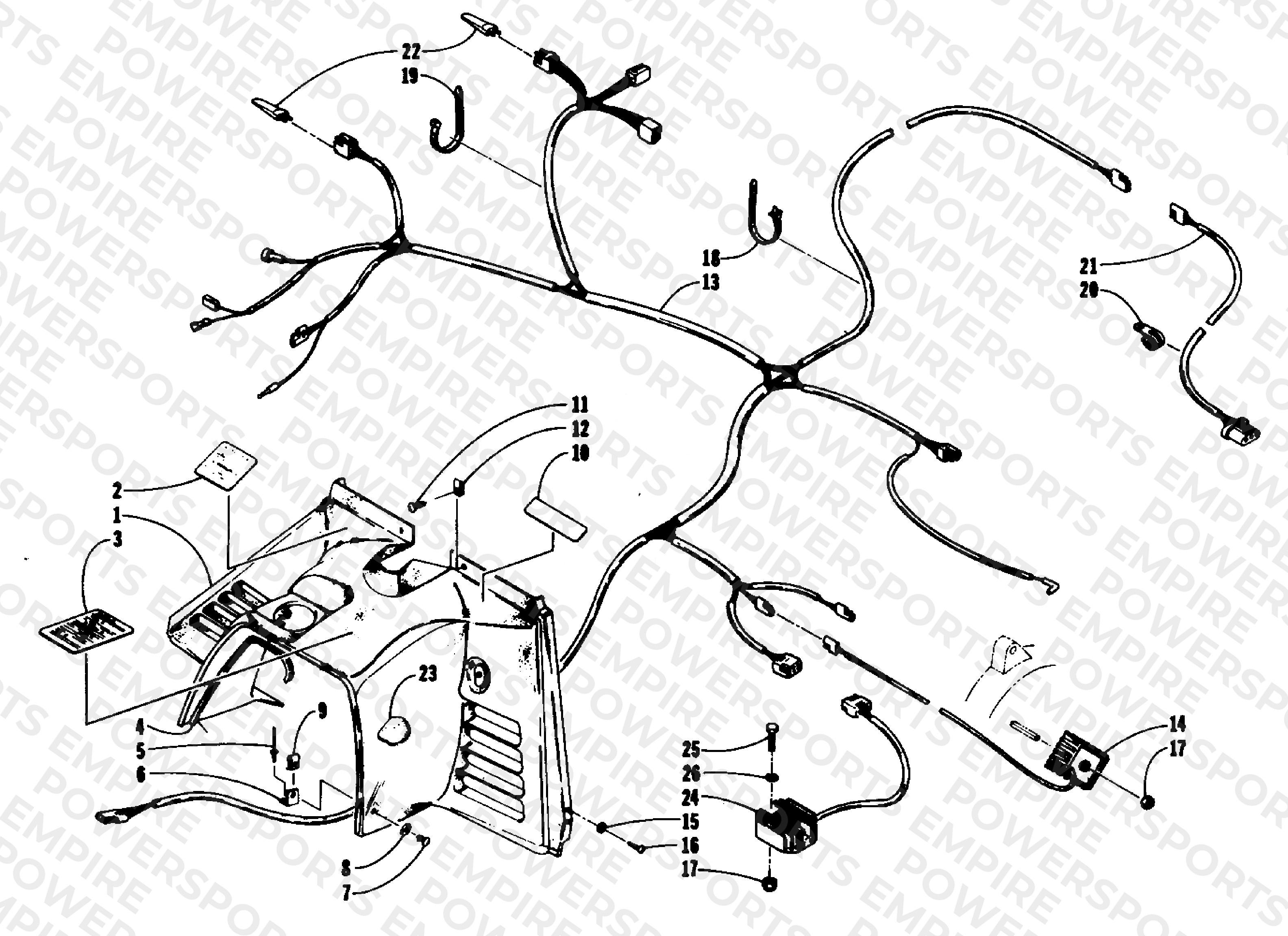 CONSOLE AND WIRING ASSEMBLIES