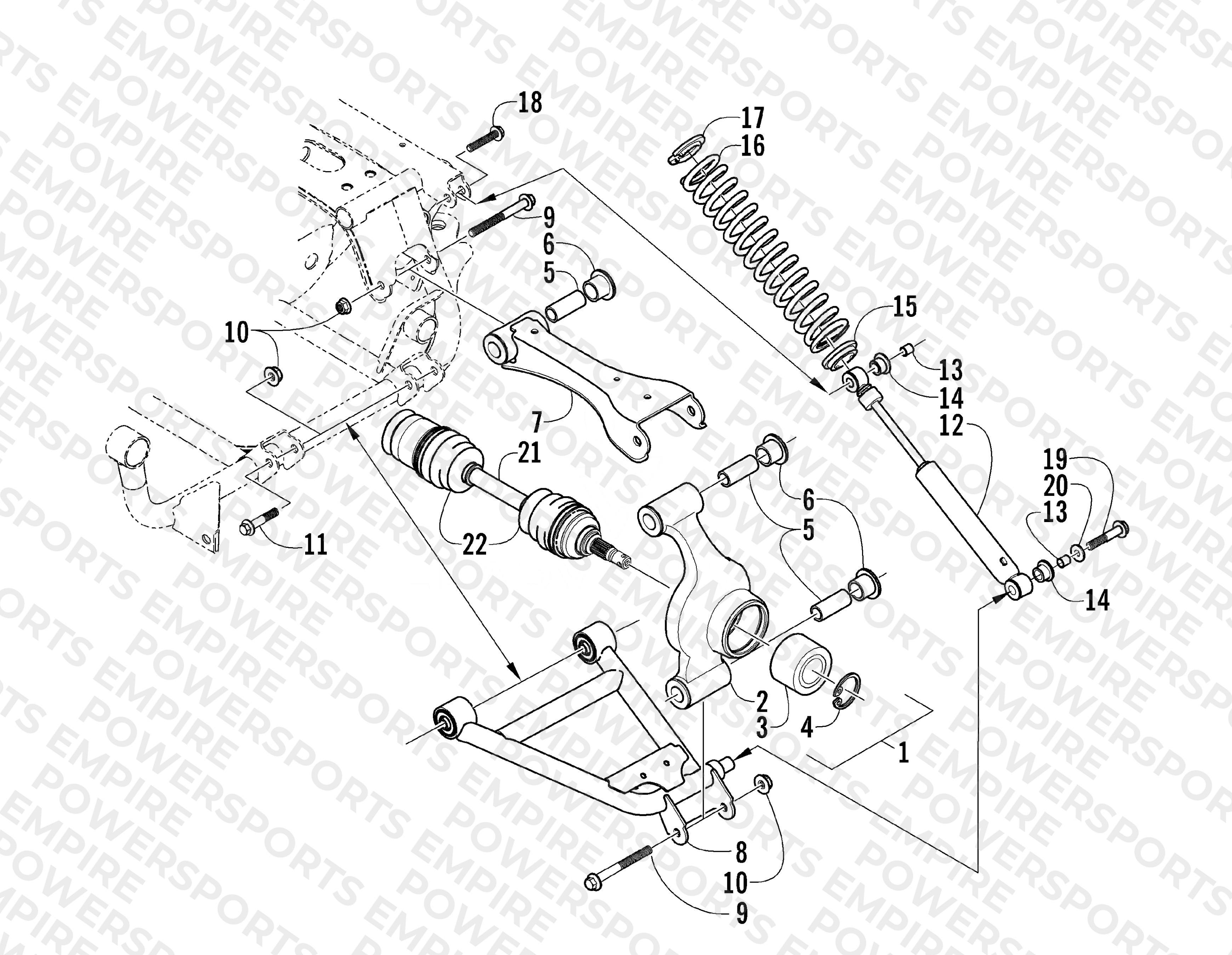 REAR SUSPENSION ASSEMBLY