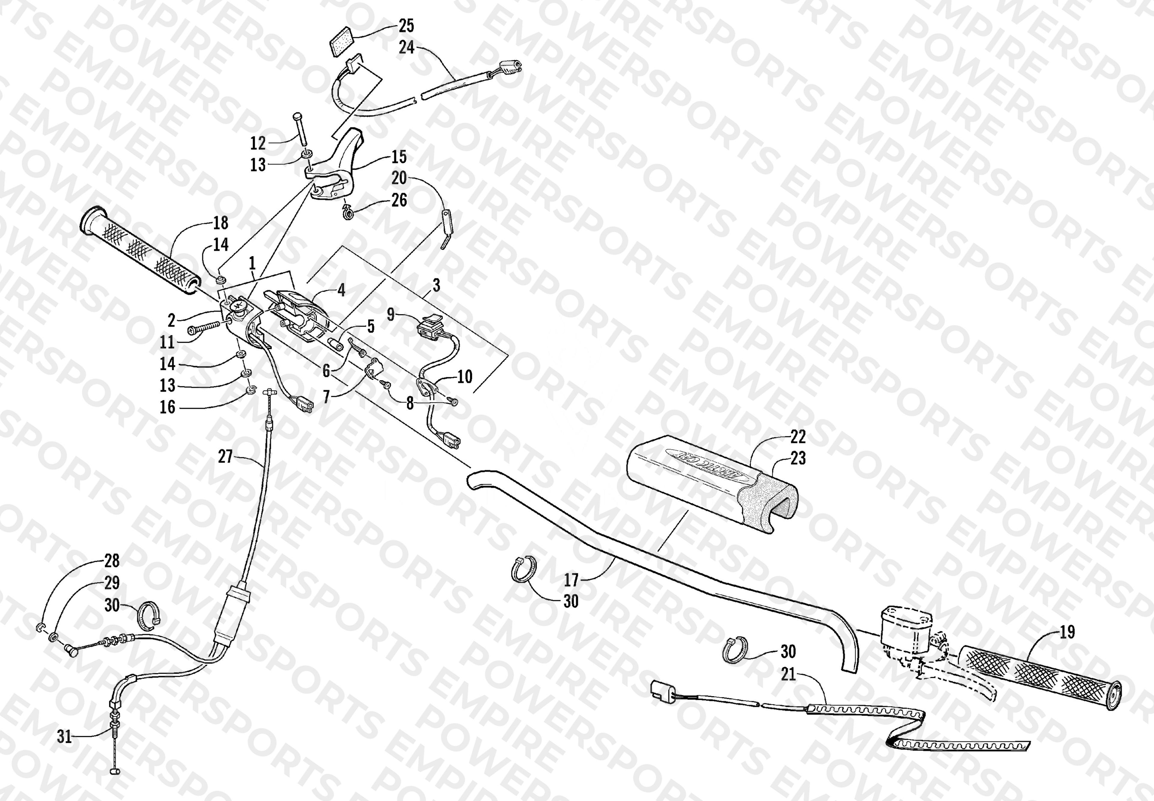 HANDLEBAR AND CONTROLS