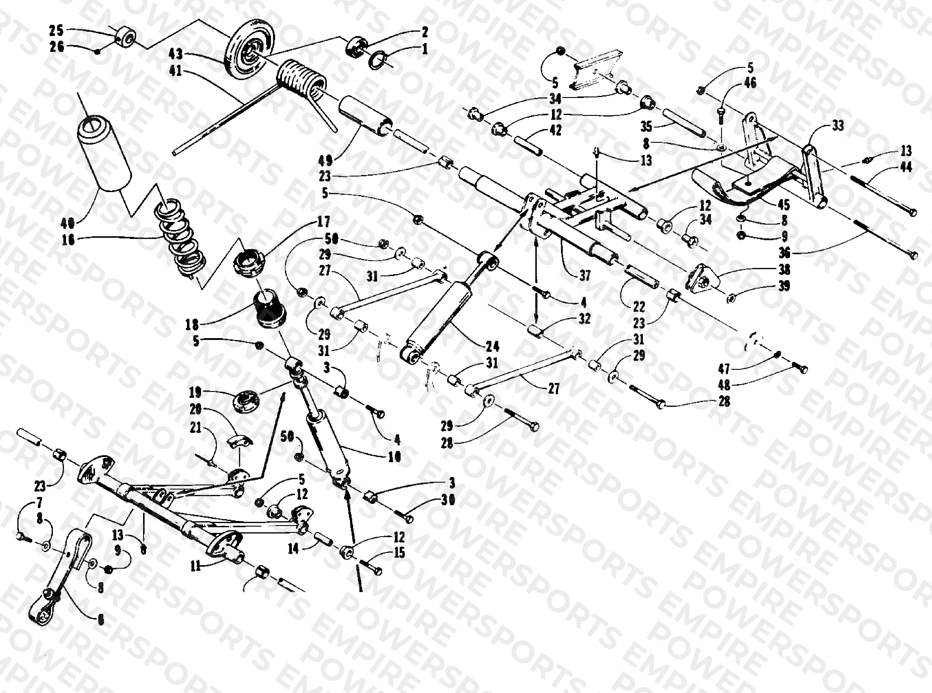 REAR SUSPENSION ARM ASSEMBLIES