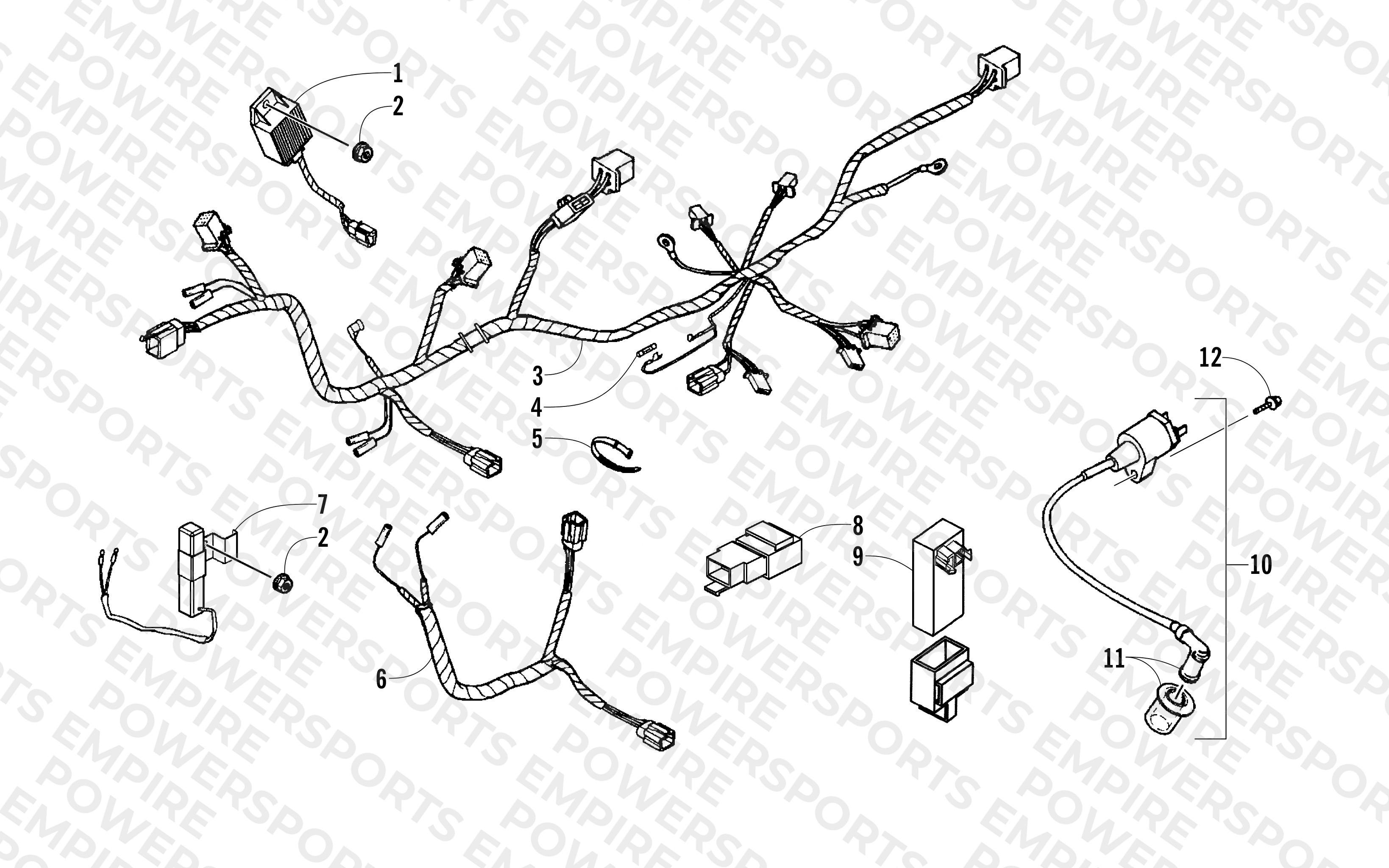 ELECTRICAL AND WIRING HARNESS ASSEMBLY