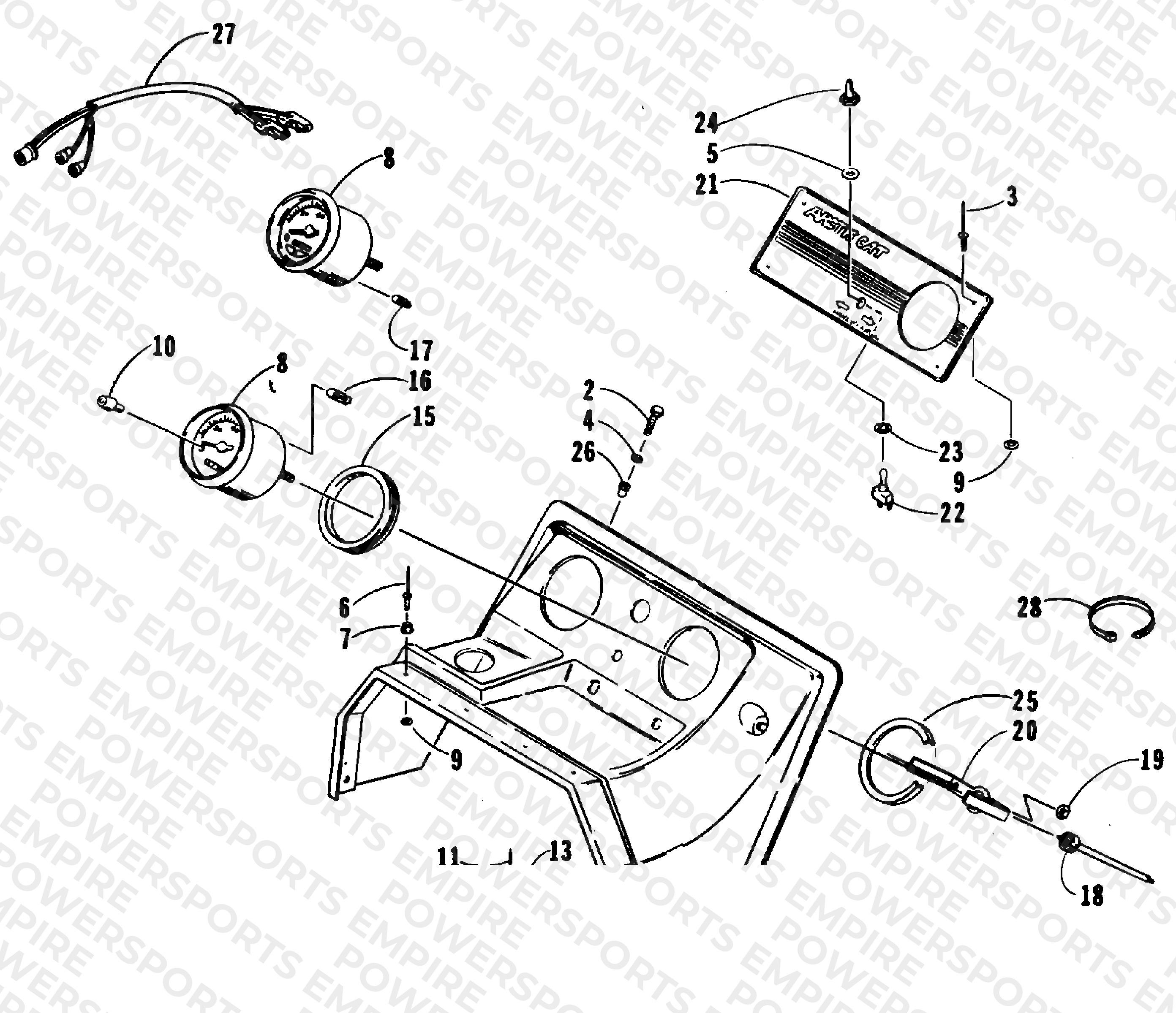 CONSOLE AND INSTRUMENTS