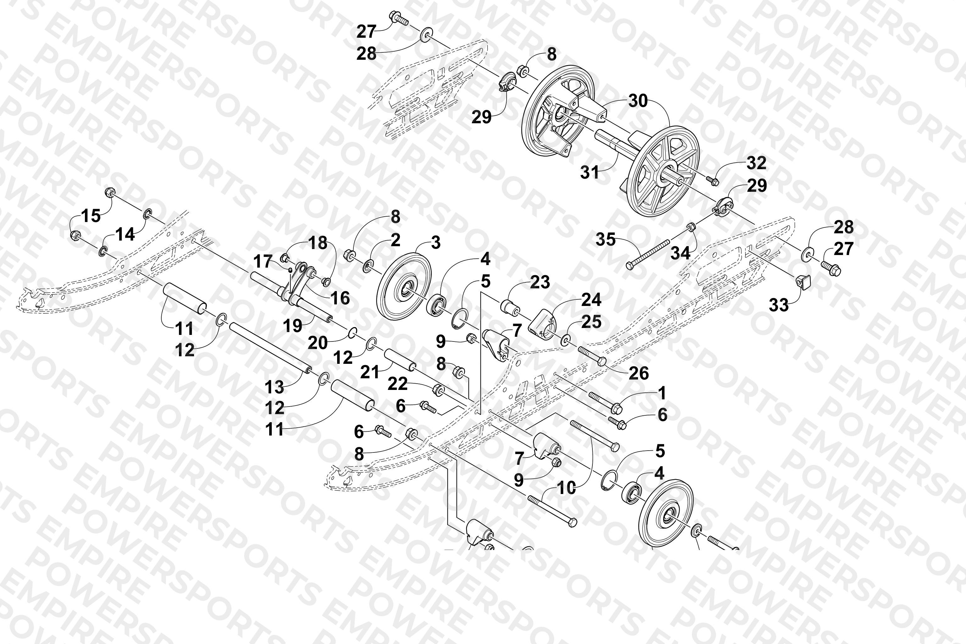 IDLER WHEEL ASSEMBLY