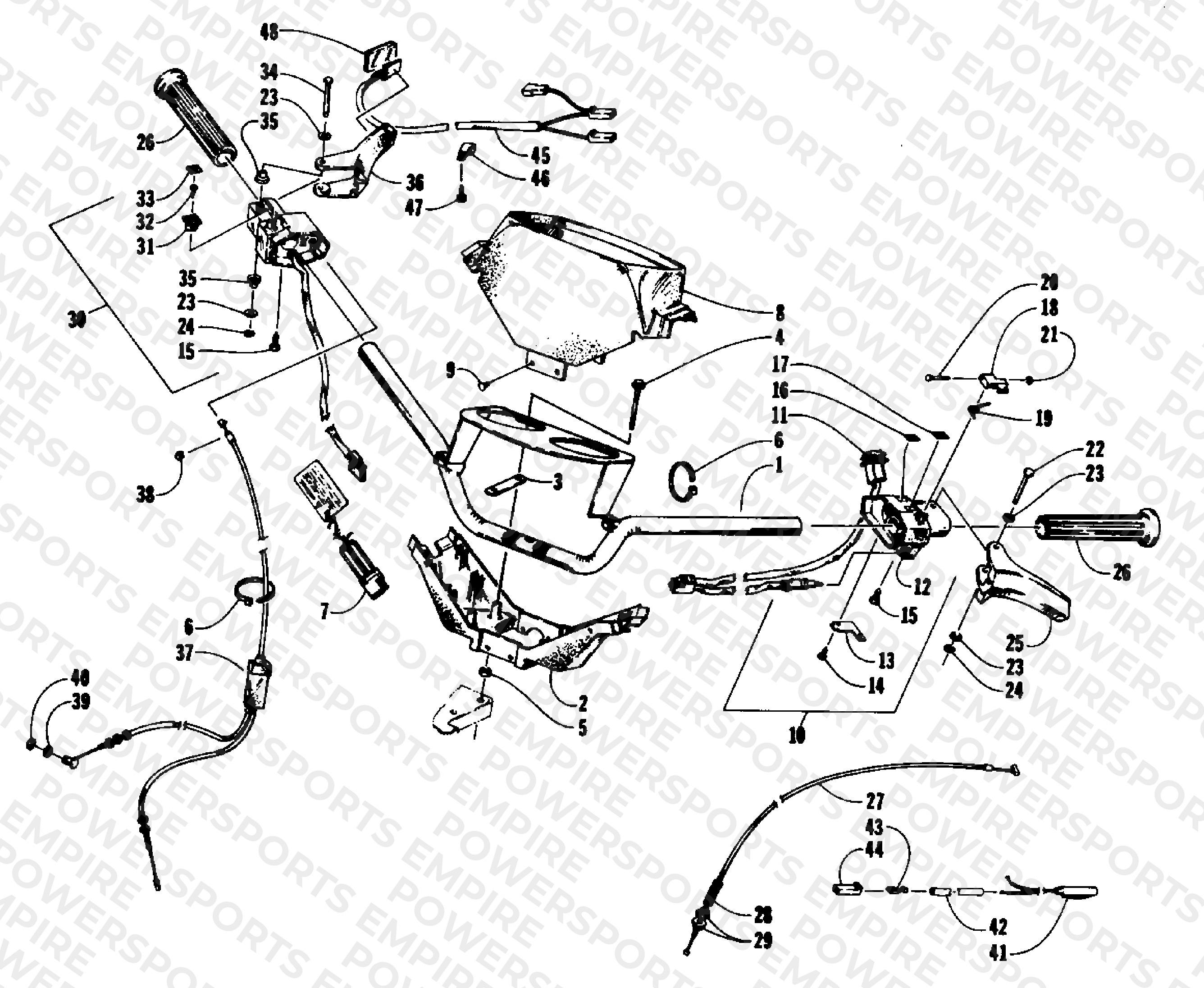 HANDLEBAR AND CONTROLS